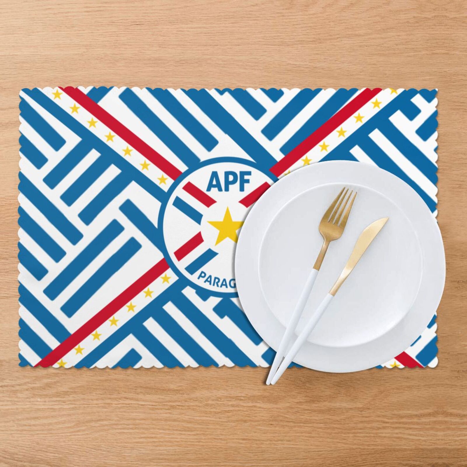 Paraguay Placemat Set Of 6 PFD2301 - Soccerfana
