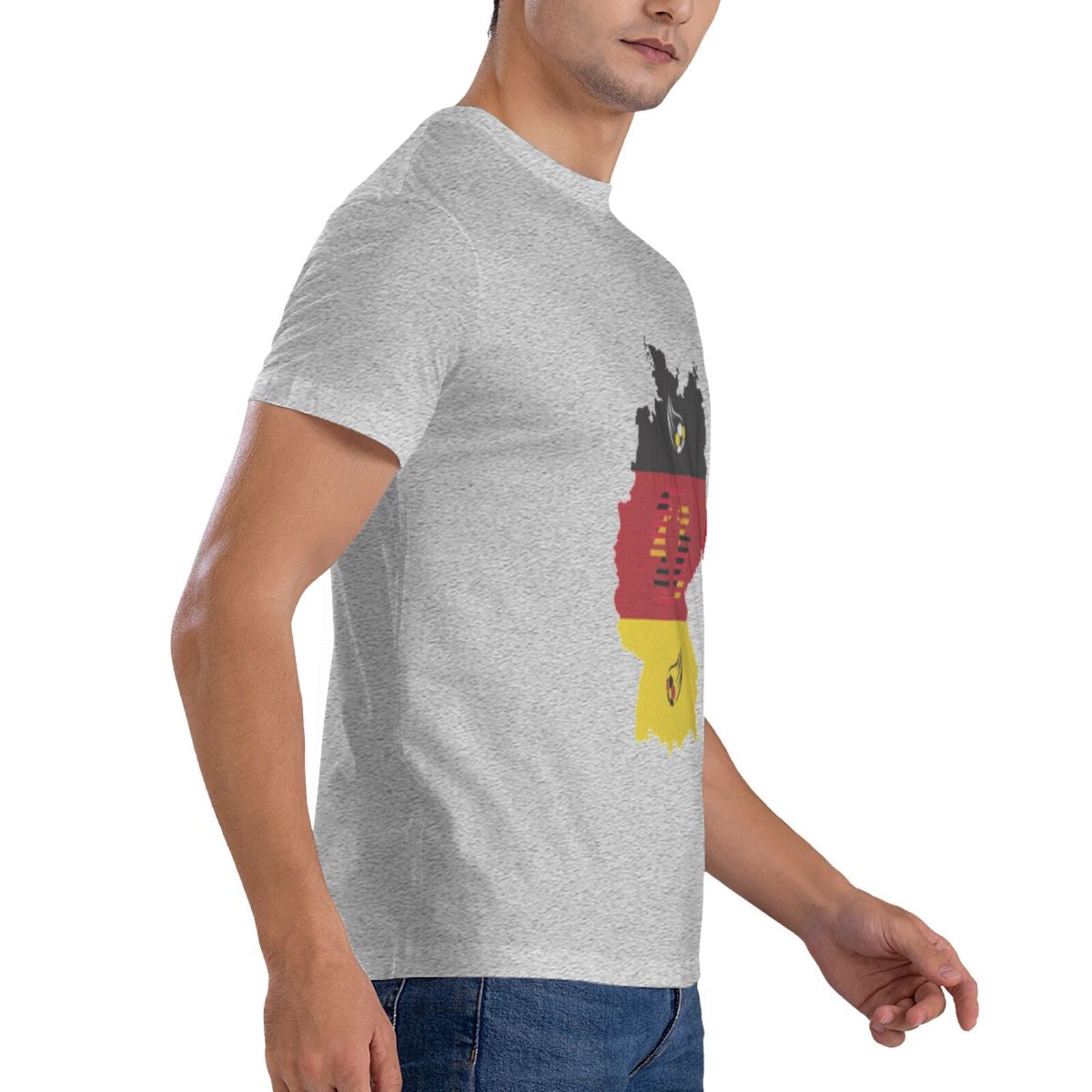Men's Germany EURO 2024 Basic Short Sleeve T-Shirt BST1770 - Soccerfana