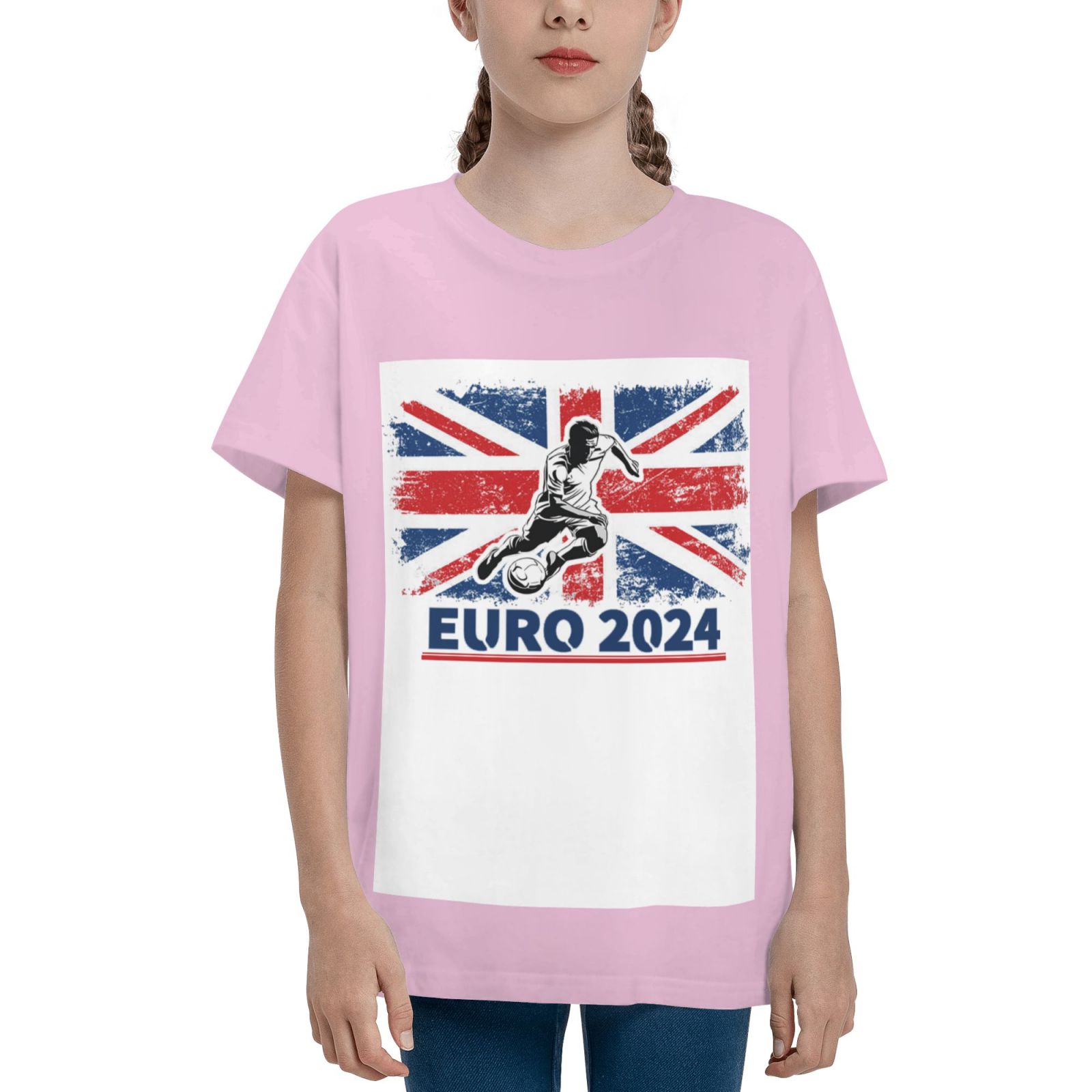 Kid's England EURO 2024 Teenage T-shirt TET1754 - Soccerfana
