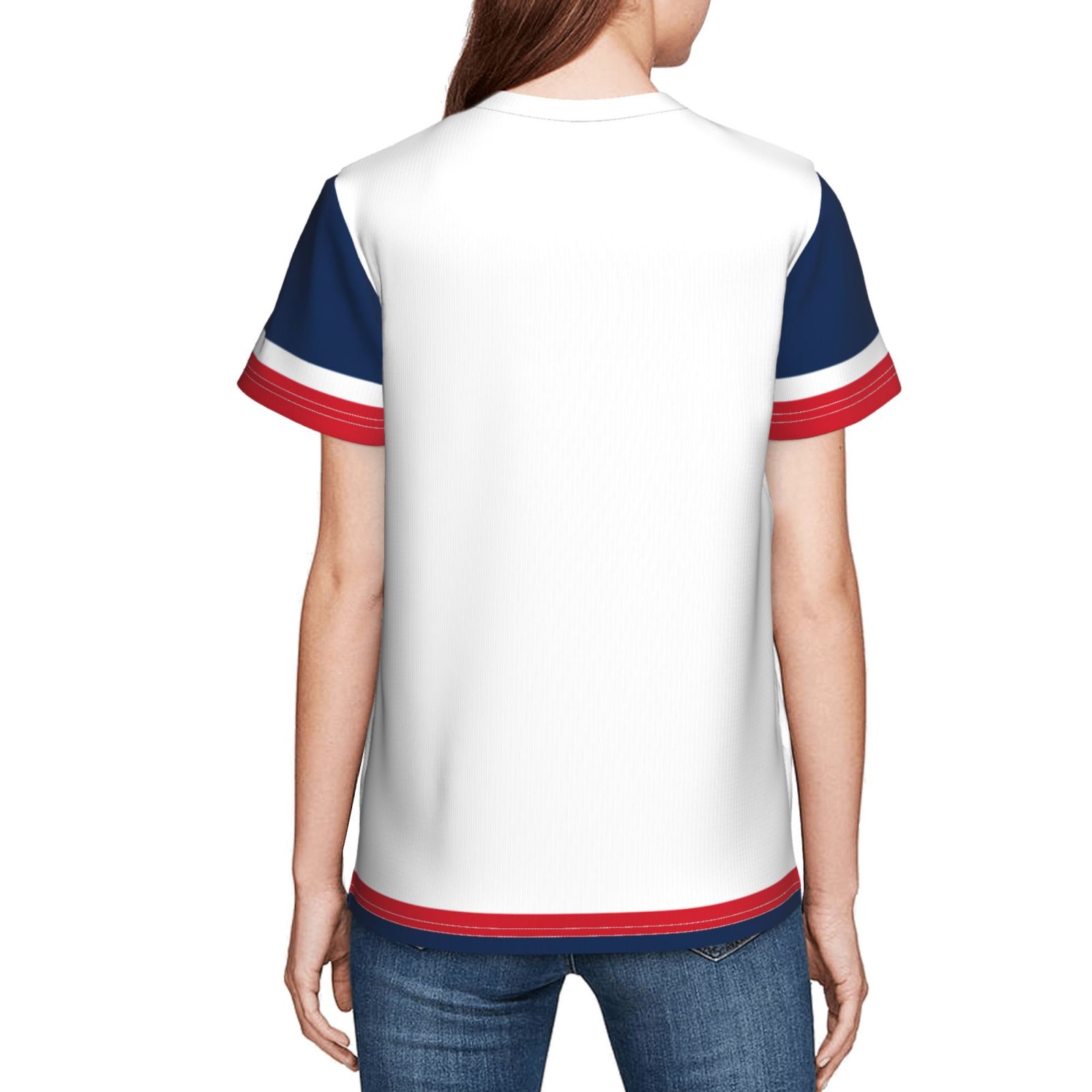 Kid's France EURO 2024 Youth Short Sleeve T-Shirt YST1701 - Soccerfana