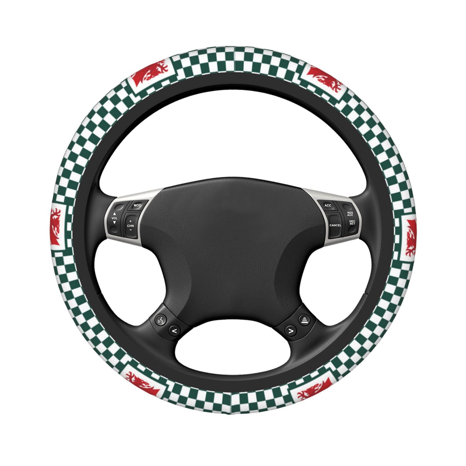 Wales Steering Wheel Cover ESW2371 - Soccerfana