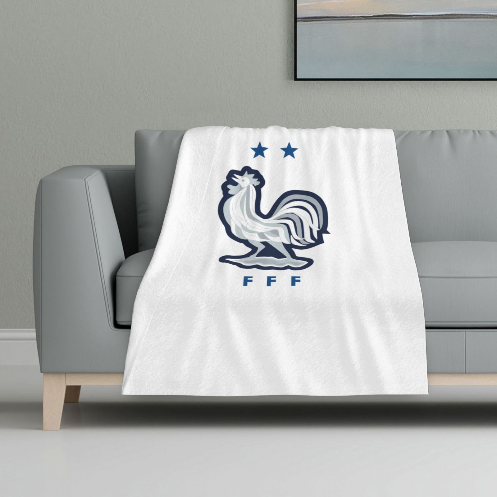 France Flannel Blanket FLB1552 - Soccerfana