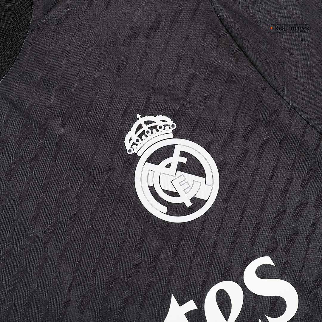 Real Madrid Y-3 Fourth Jersey Black Player Version 23/24 - Soccerfana