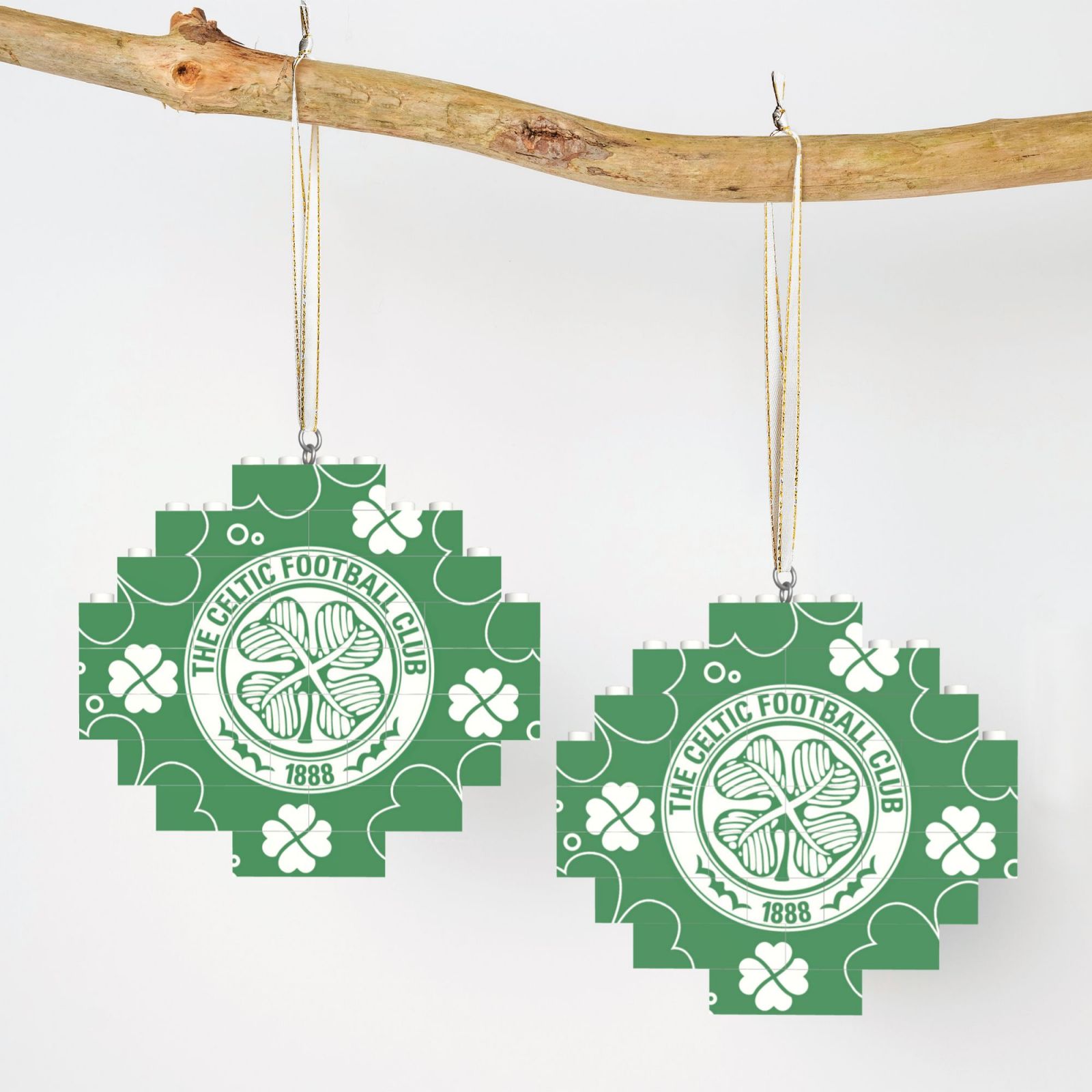 Celtic Building Block Puzzle Ornament BBP2106 - Soccerfana