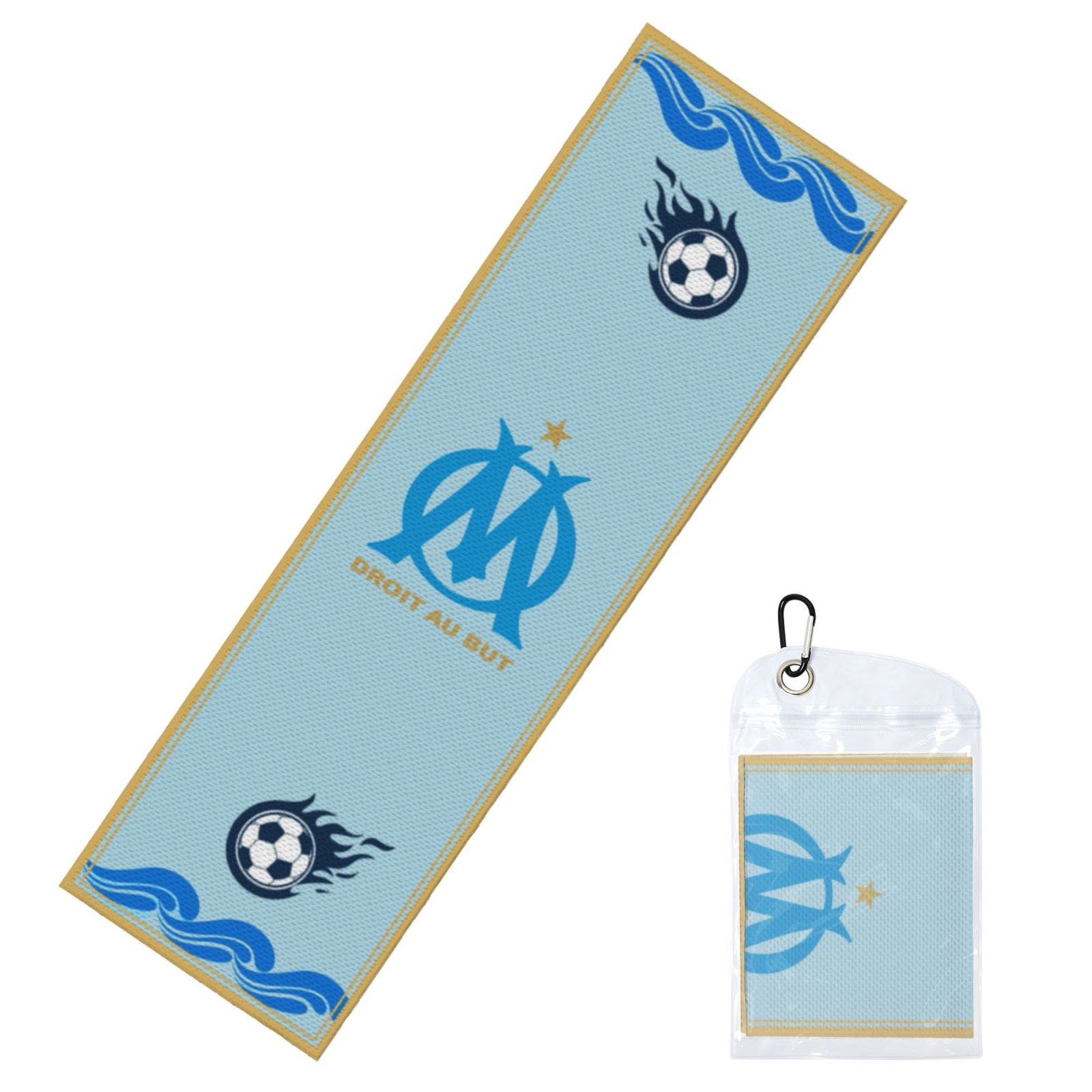 Olympique Marseille Sport Towel CET1967 - Soccerfana