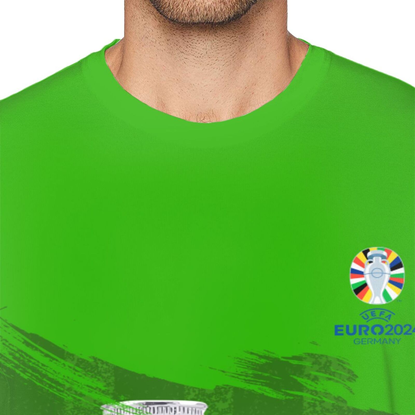 Men's England EURO 2024 Basic Short Sleeve T-Shirt BST1681 - Soccerfana