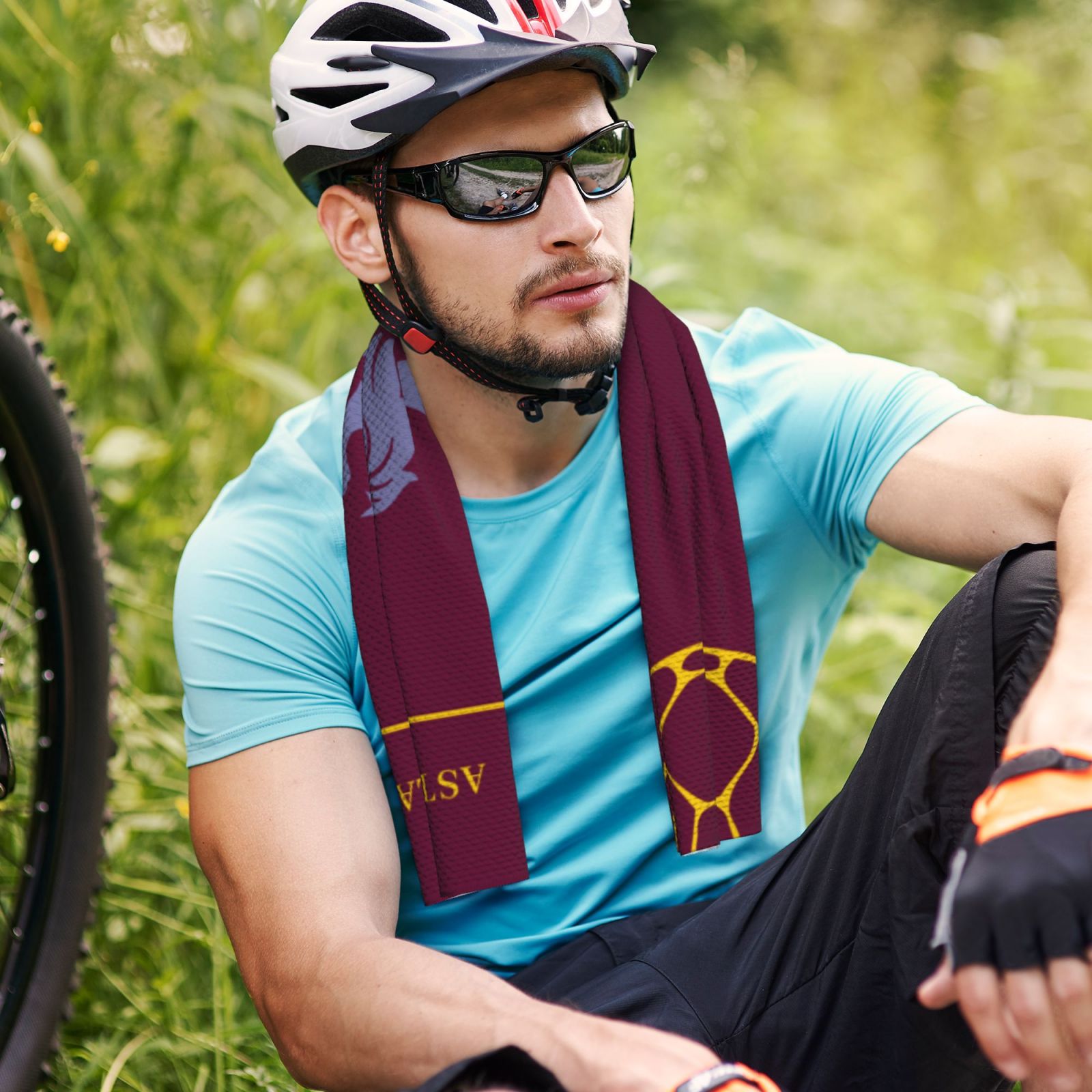 Aston Villa Sports Towel CET2116 - Soccerfana