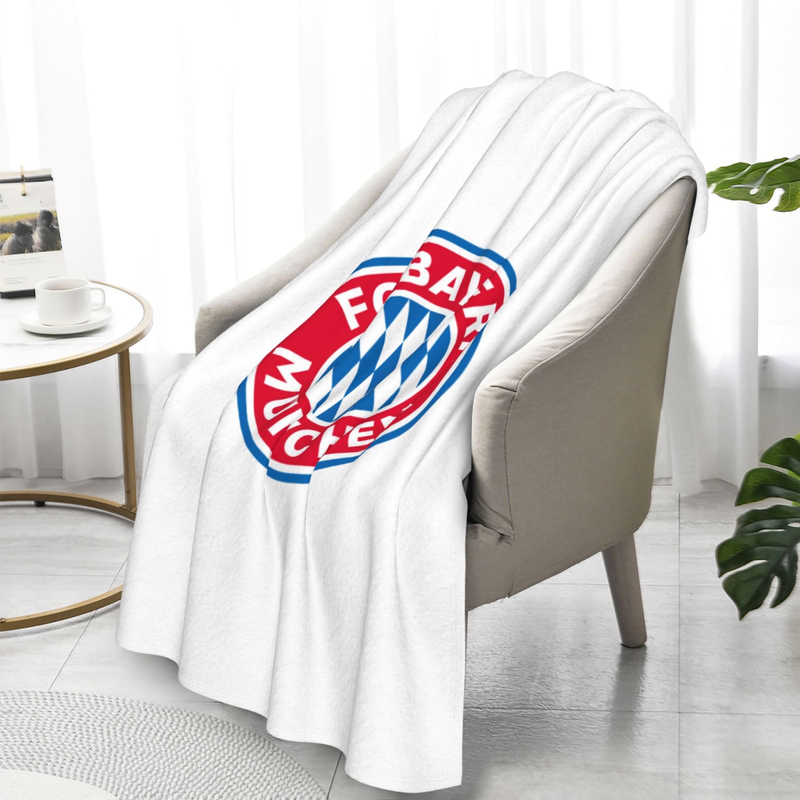 Bayern Munich Flannel Blanket FLB1589 - Soccerfana