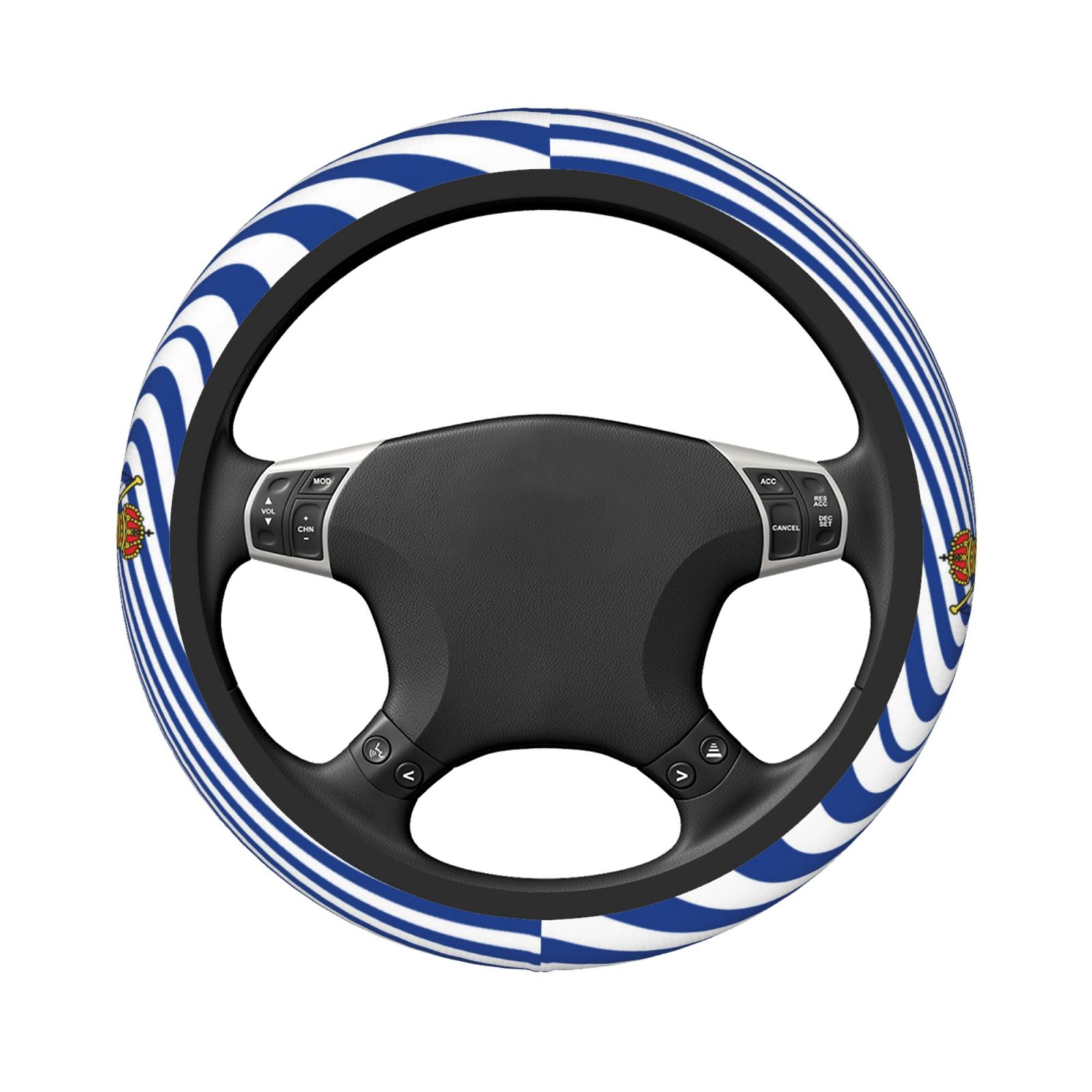 Real Sociedad Steering Wheel Cover ESW2460 - Soccerfana