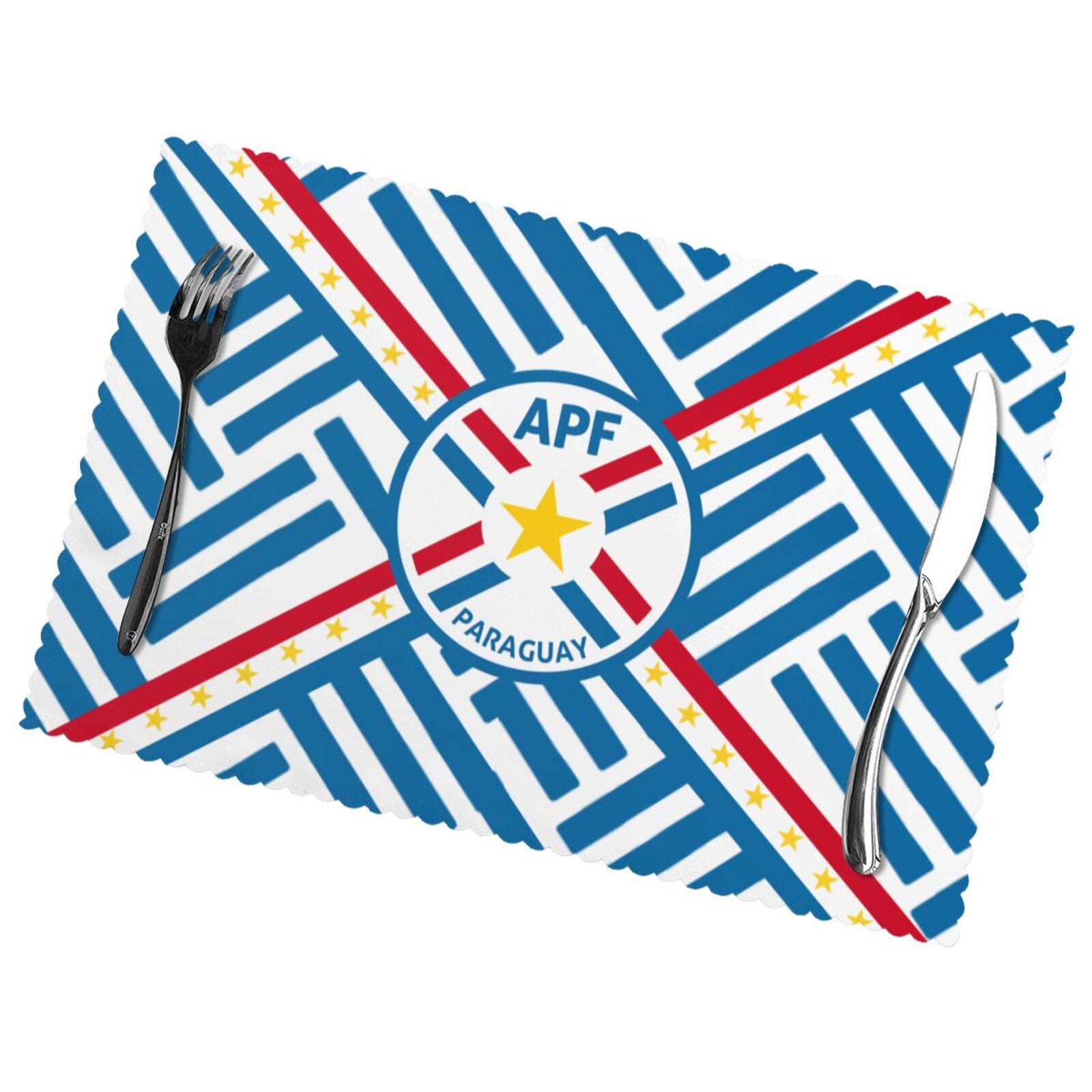 Paraguay Placemat Set Of 6 PFD2301 - Soccerfana