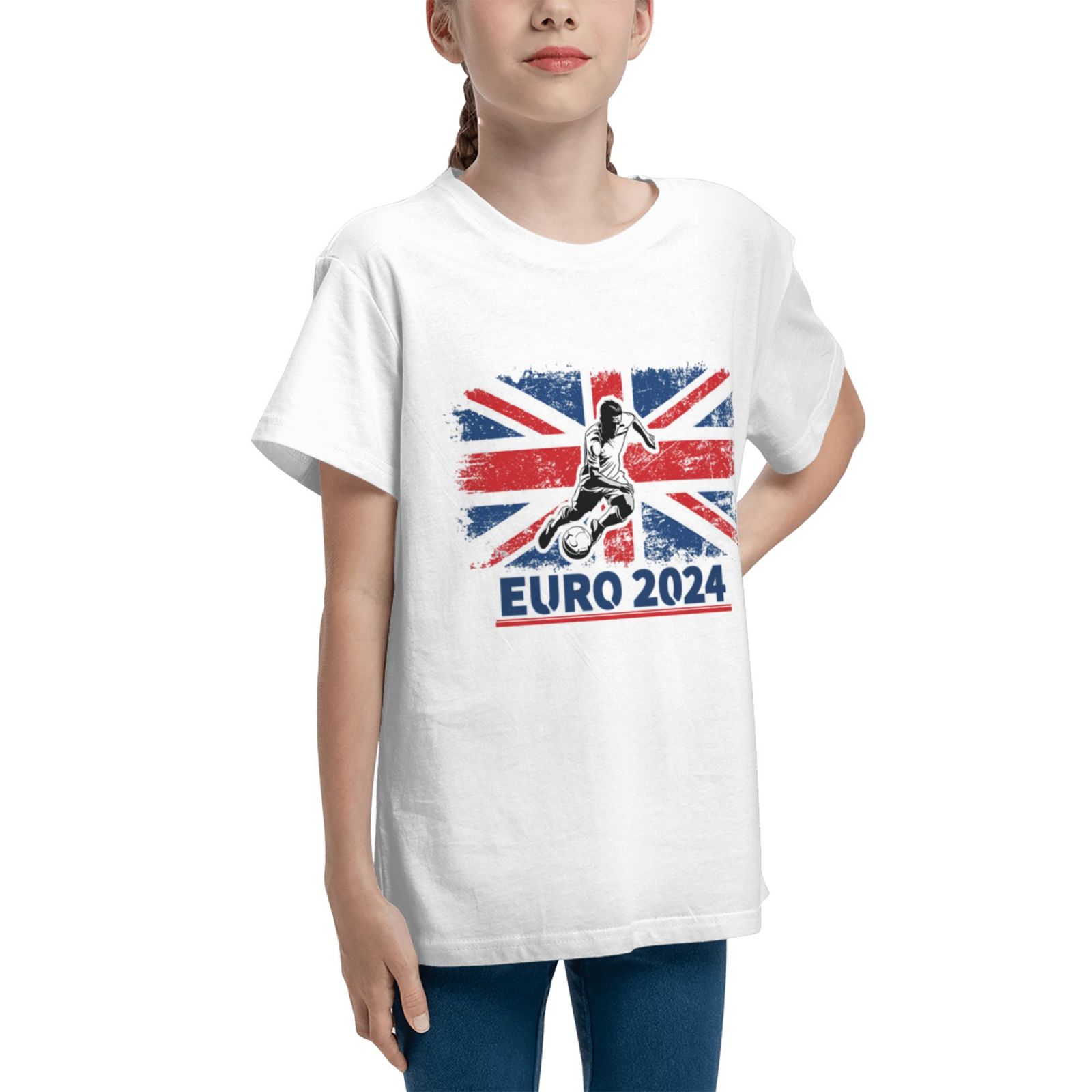 Kid's England EURO 2024 Teenage T-shirt TET1754 - Soccerfana