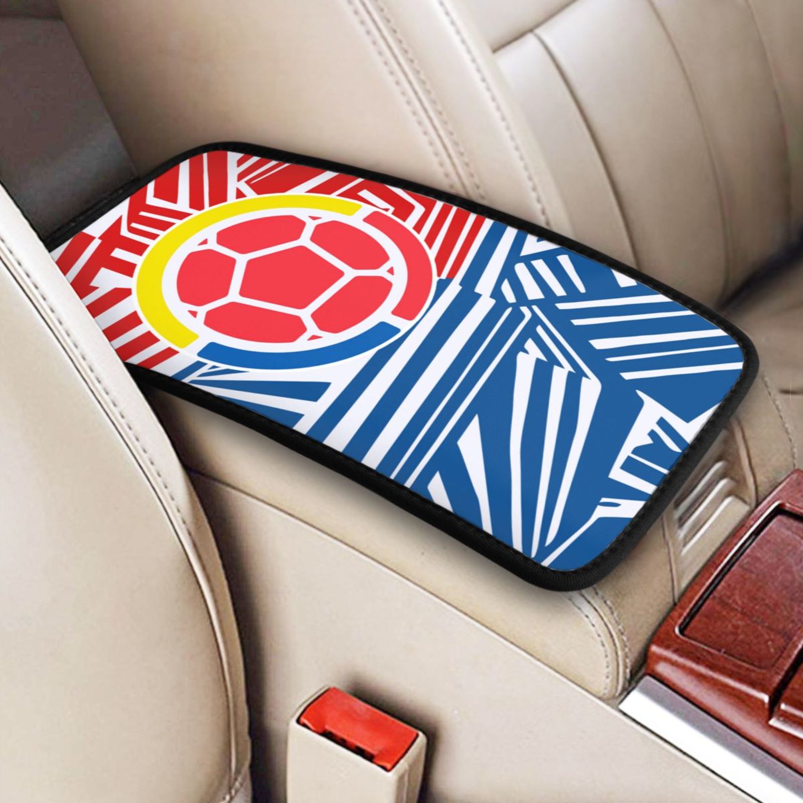 Colombia Car Handrail Box Cushion CHC2604 - Soccerfana