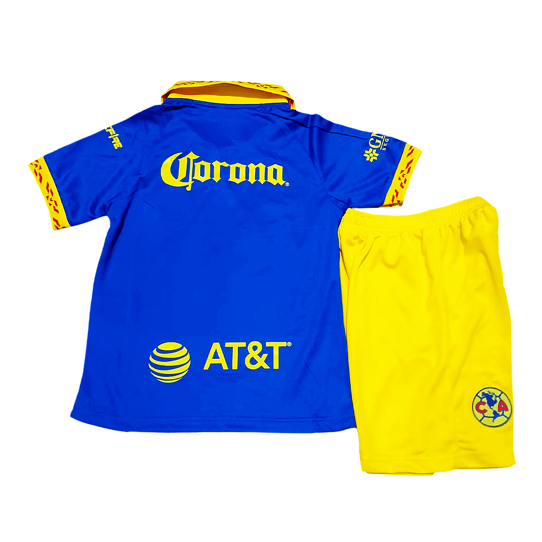 Kid's Club America Away Jersey+Shorts 23/24 - Soccerfana