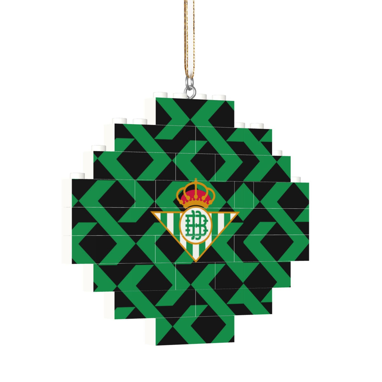 Real Betis Building Block Puzzle Ornament BBP2004 - Soccerfana