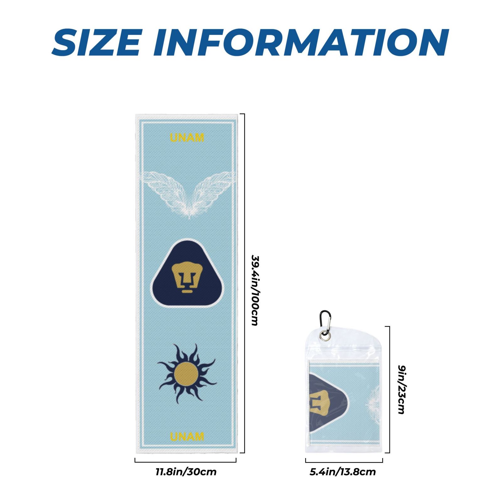 Pumas UNAM Sport Towel CET1963 - Soccerfana