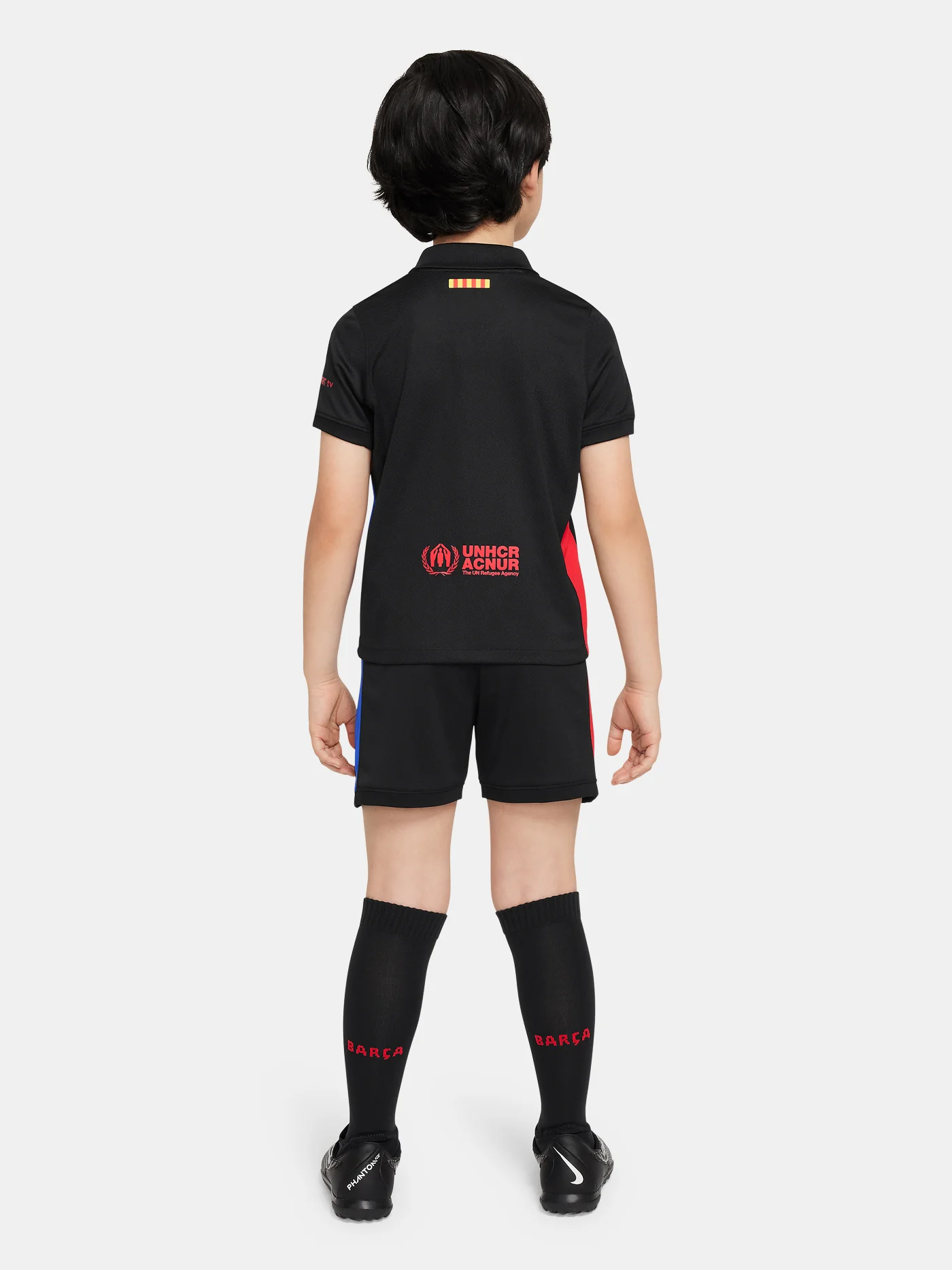 Kid's Barcelona Away Jersey+Shorts 2024/25 - Soccerfana