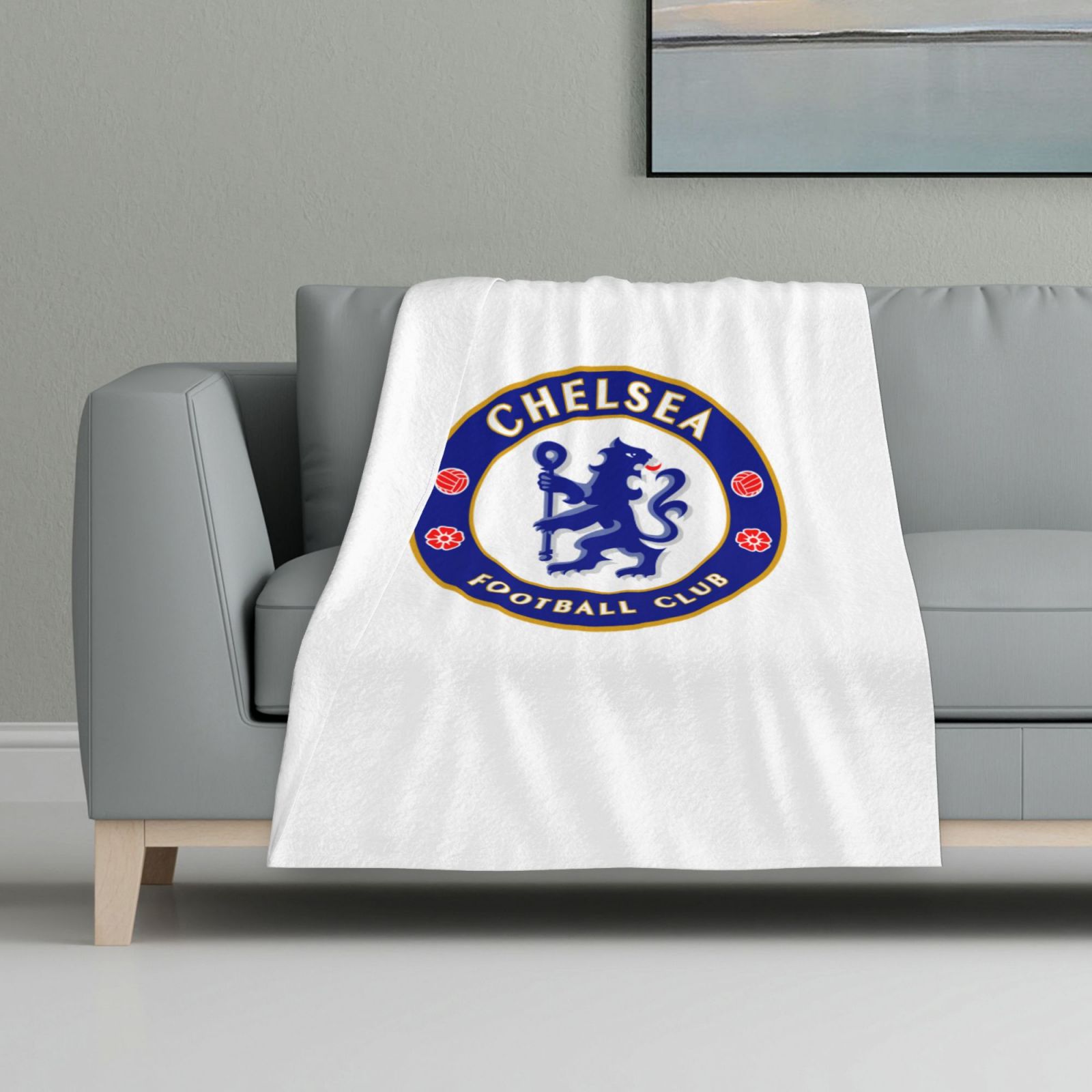 Chelsea Flannel Blanket FLB1602 - Soccerfana