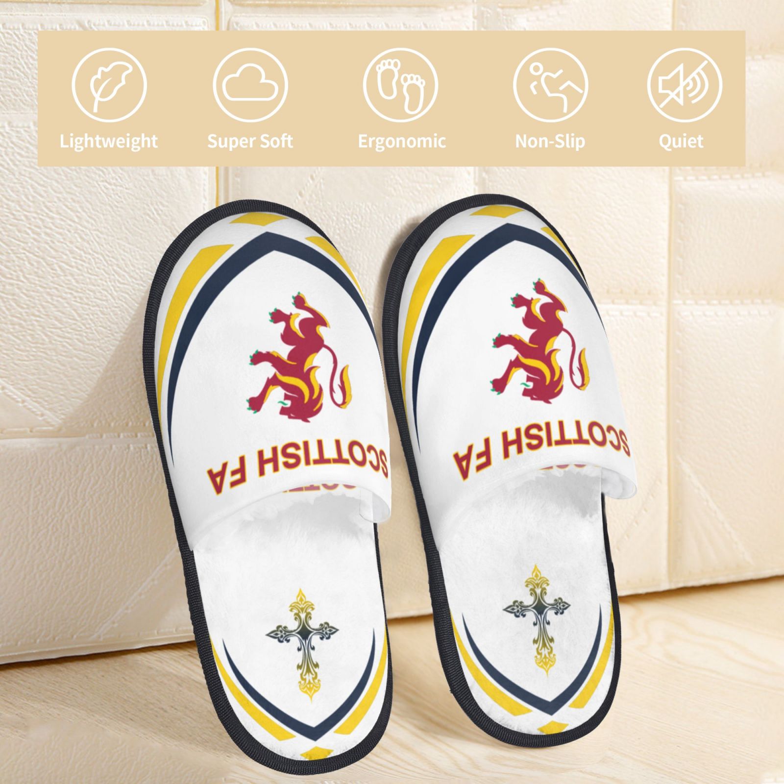 Scotland Cotton Slippers FSP2320 - Soccerfana