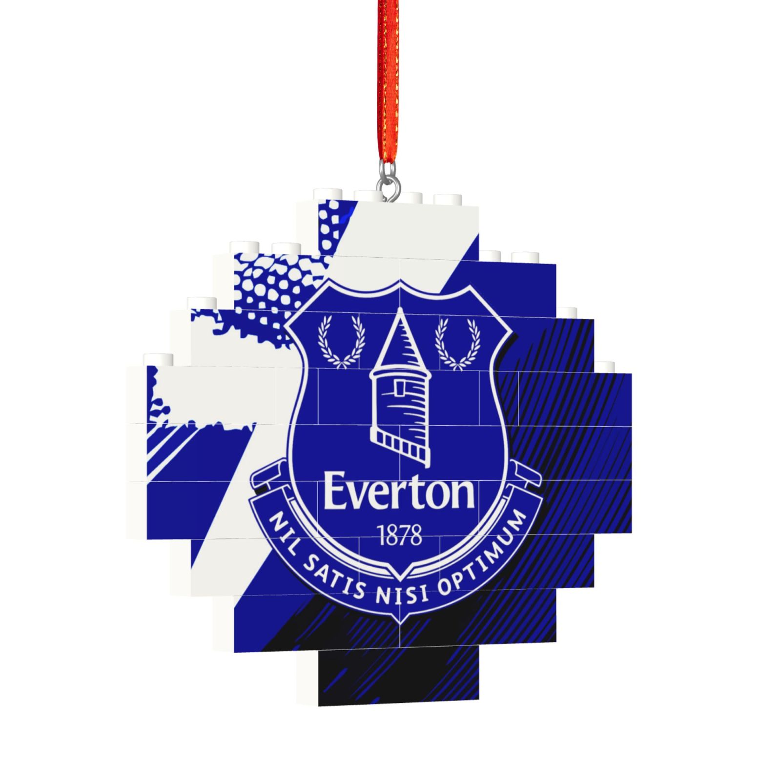 Everton Building Block Puzzle Ornament BBP2169 - Soccerfana