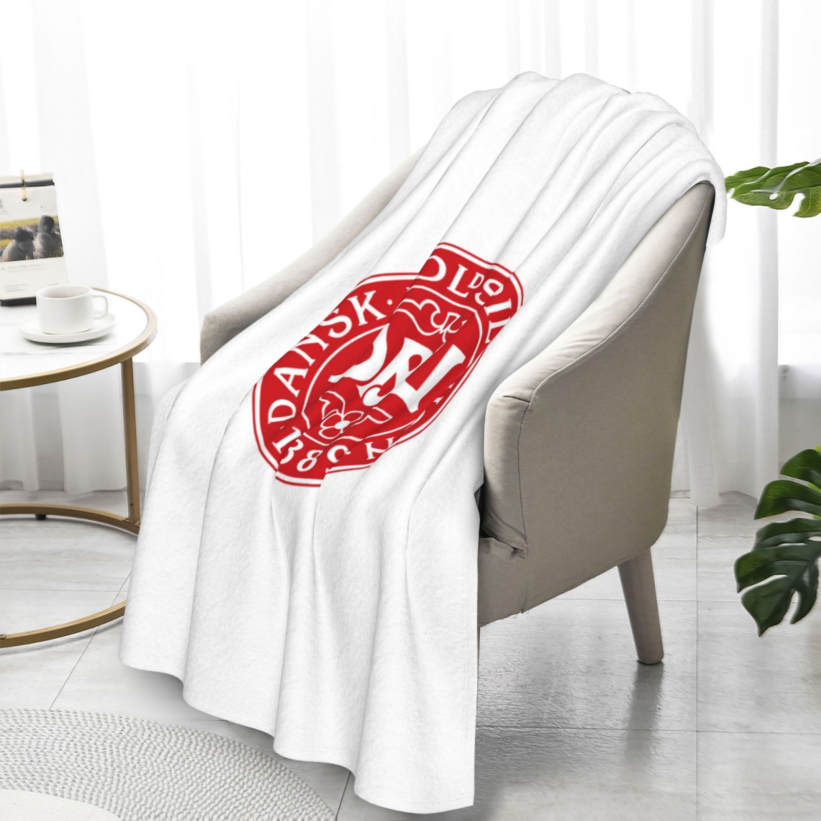 Denmark Flannel Blanket FLB1624 - Soccerfana