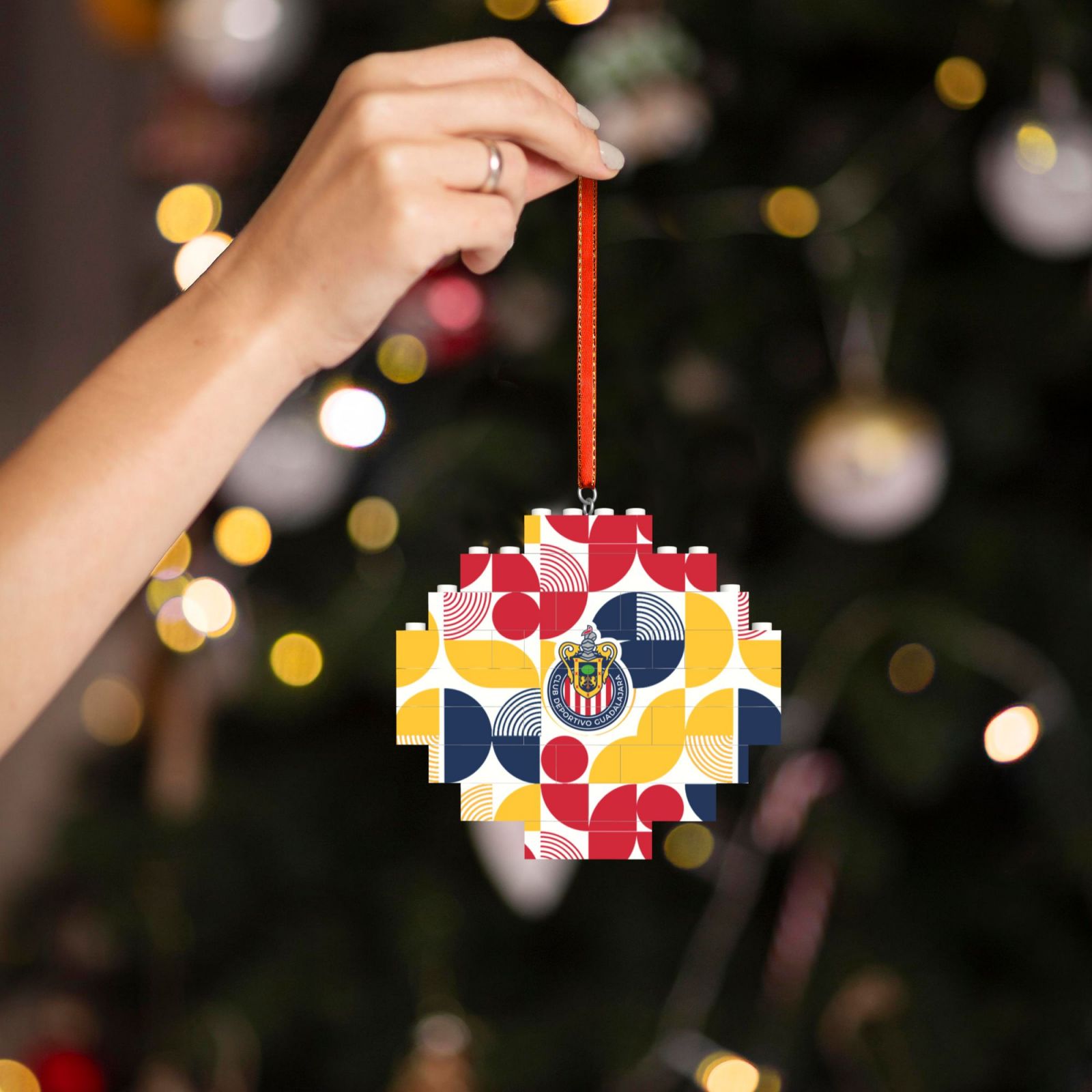 Chivas Building Block Puzzle Ornament BBP1998 - Soccerfana