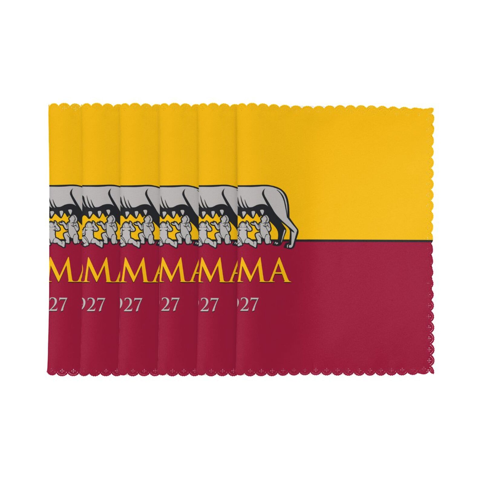 AS Roma Placemat Set Of 6 PFD2093 - Soccerfana