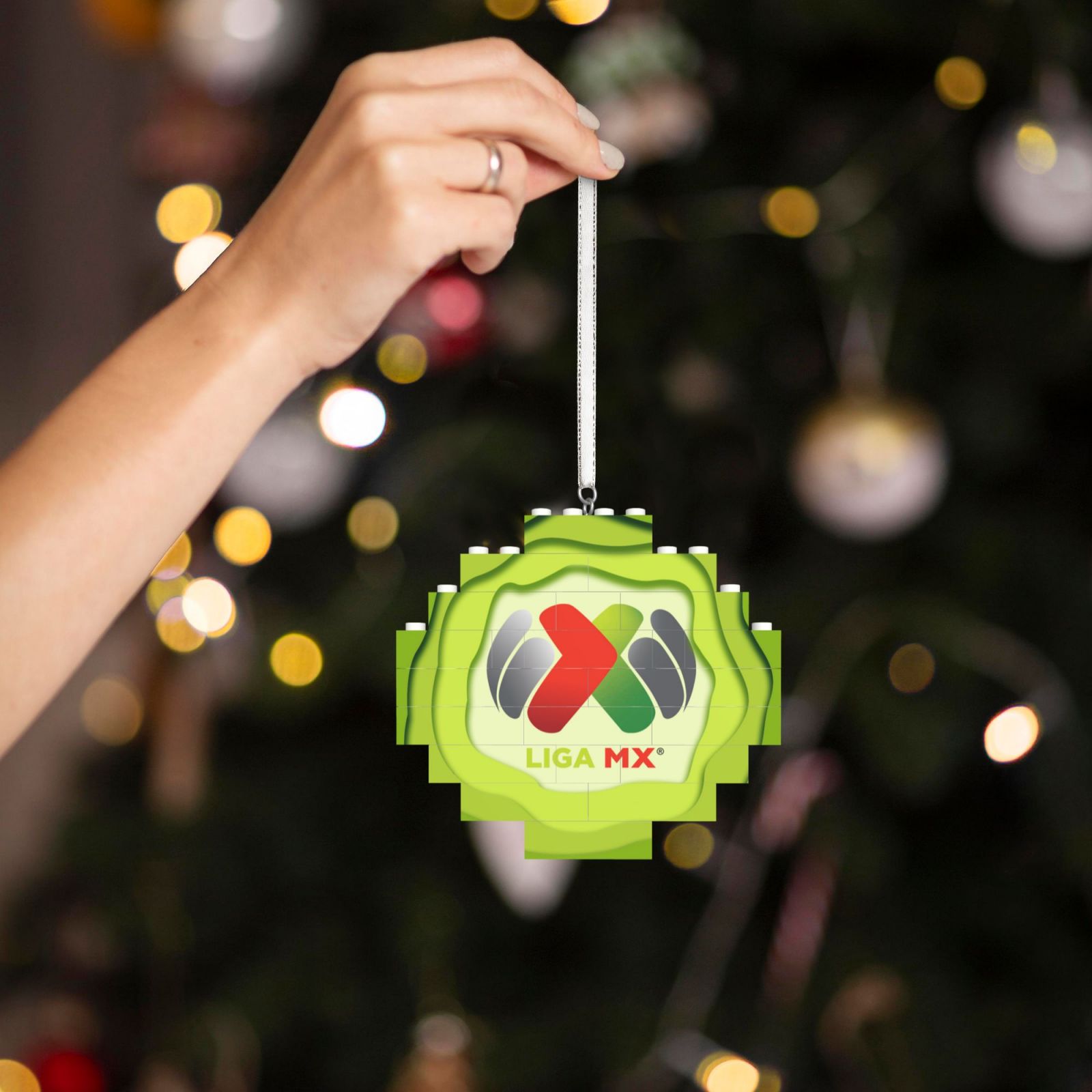 LIGA MX Building Block Puzzle Ornament BBP2199 - Soccerfana