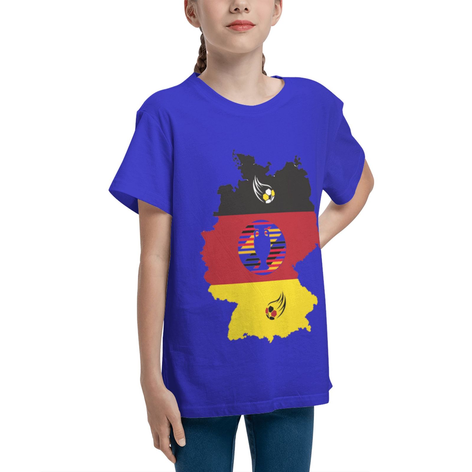 Kid's Germany EURO 2024 Teenage T-shirt TET1769 - Soccerfana