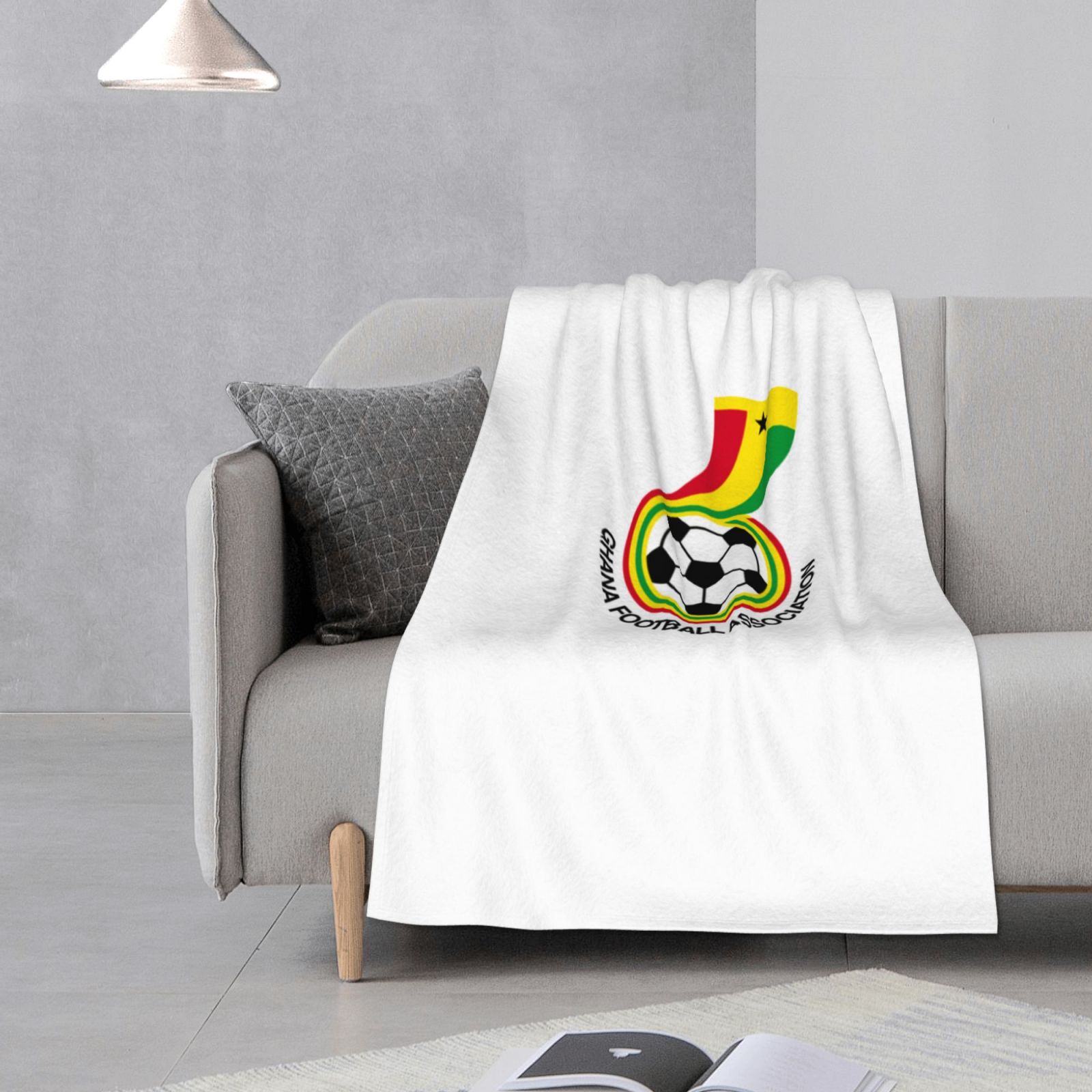 Ghana Flannel Blanket FLB1521 - Soccerfana