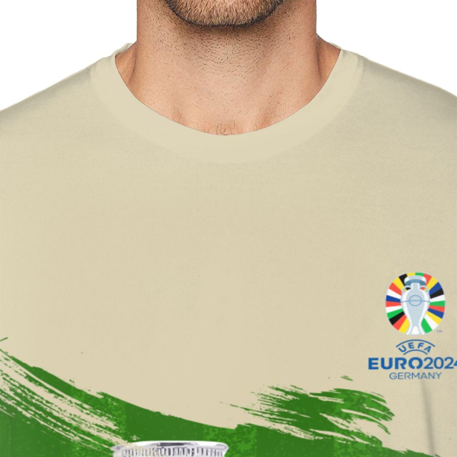 Men's England EURO 2024 Basic Short Sleeve T-Shirt BST1681 - Soccerfana