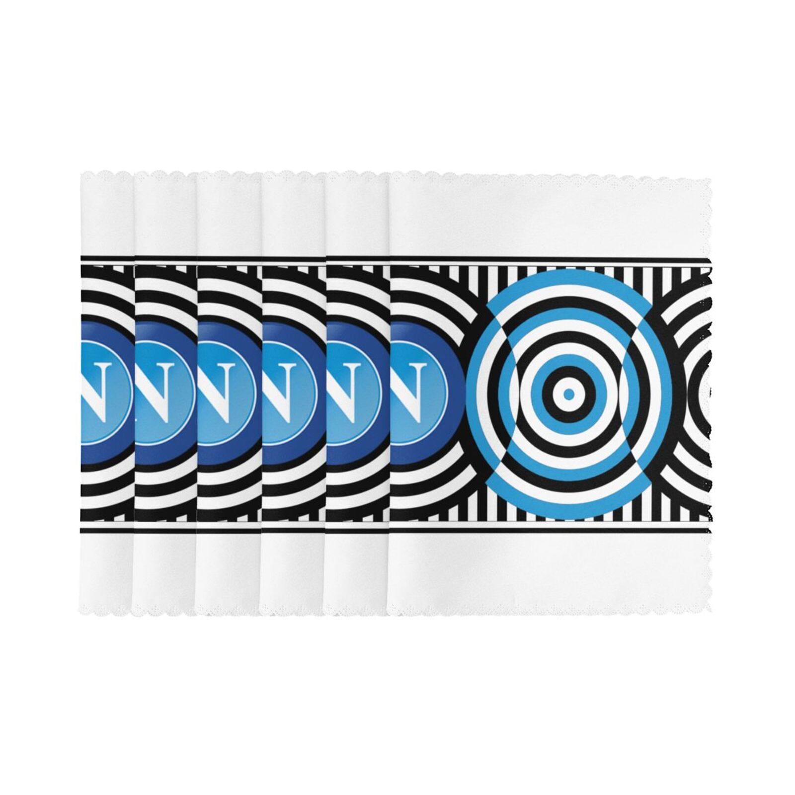 SSC Napoli Placemat Set Of 6 PFD2291 - Soccerfana