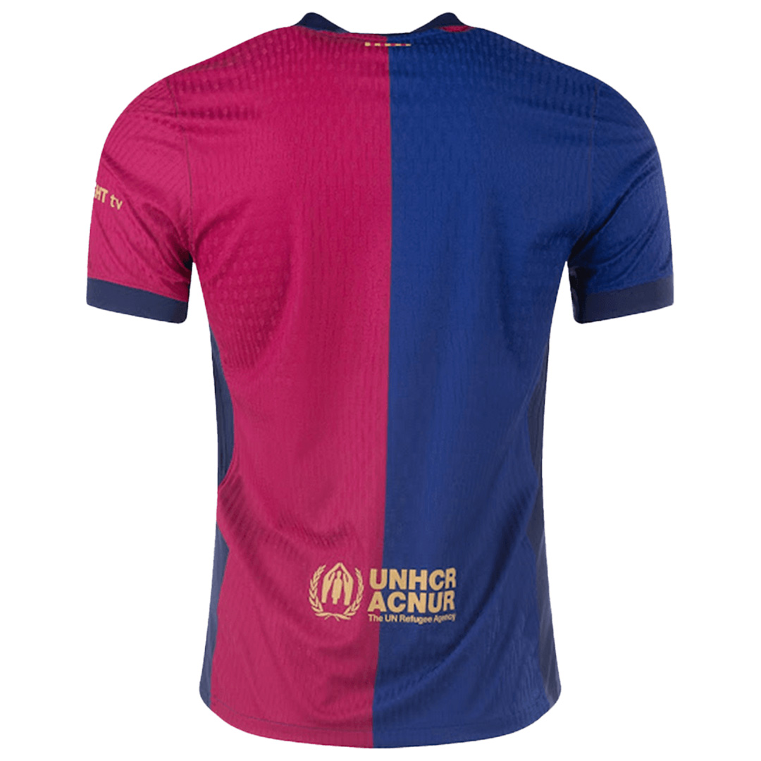 Barcelona Home Spotify Logo Without Text Jersey Player Version 2024/25 - Soccerfana
