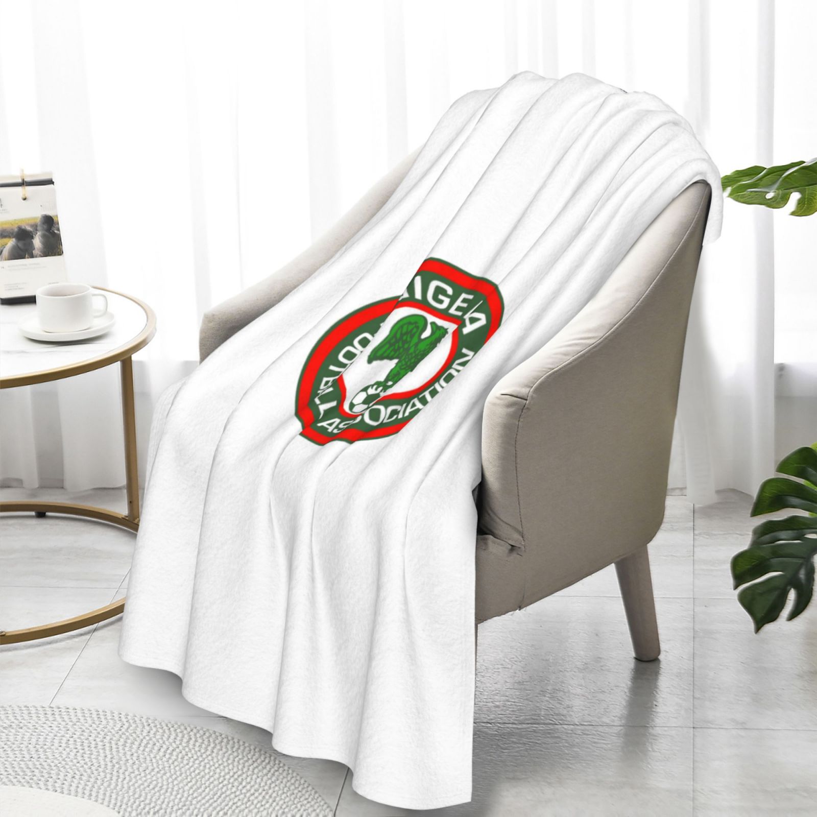 Nigeria Flannel Blanket FLB1519 - Soccerfana