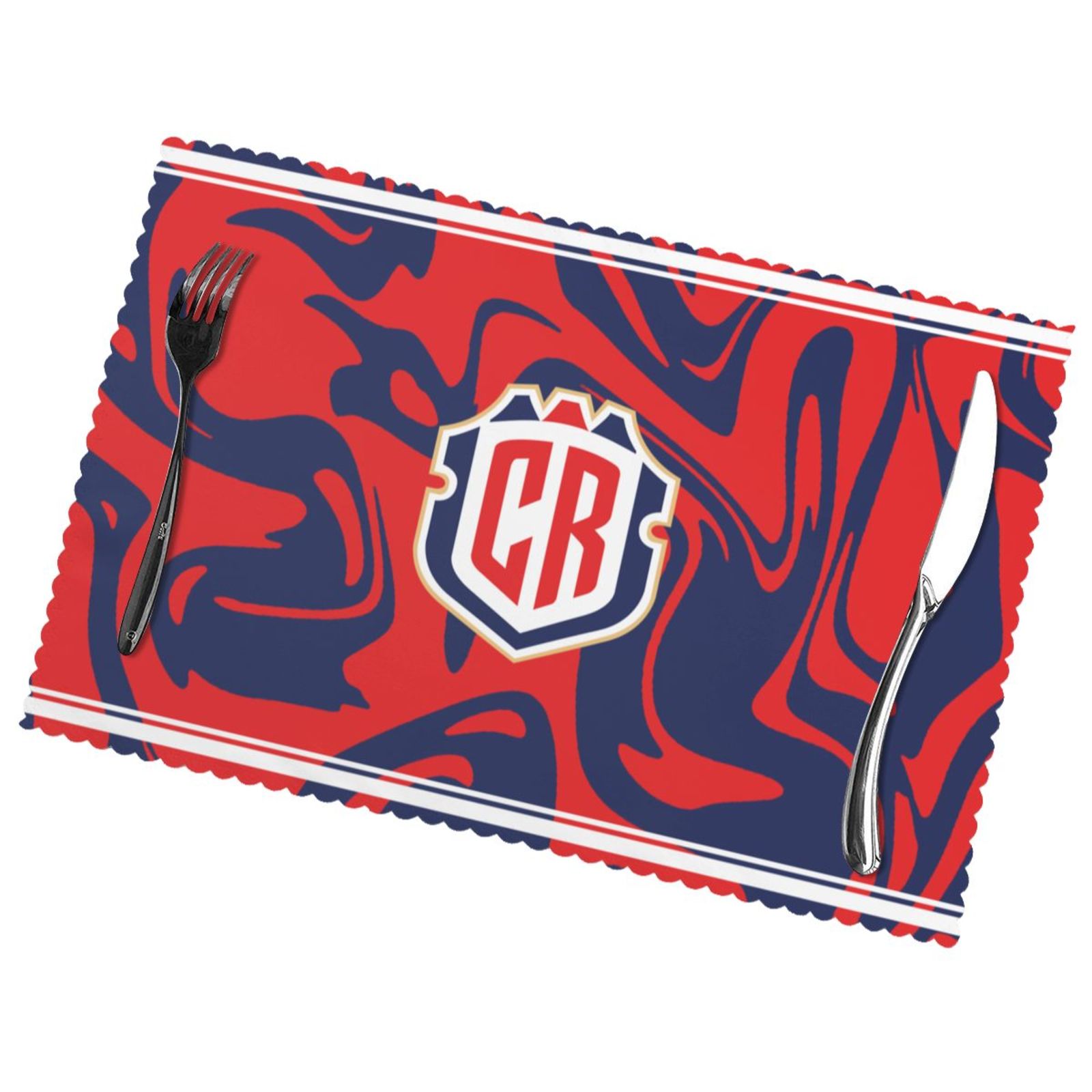 Costa Rica Placemat Set Of 6 PFD2276 - Soccerfana