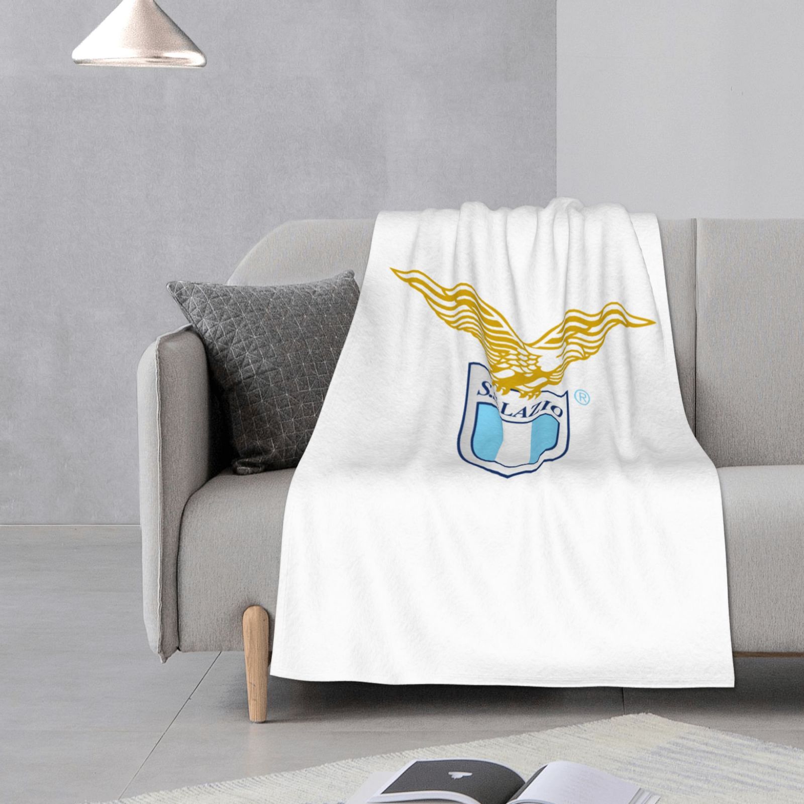 Lazio Flannel Blanket FLB1592 - Soccerfana