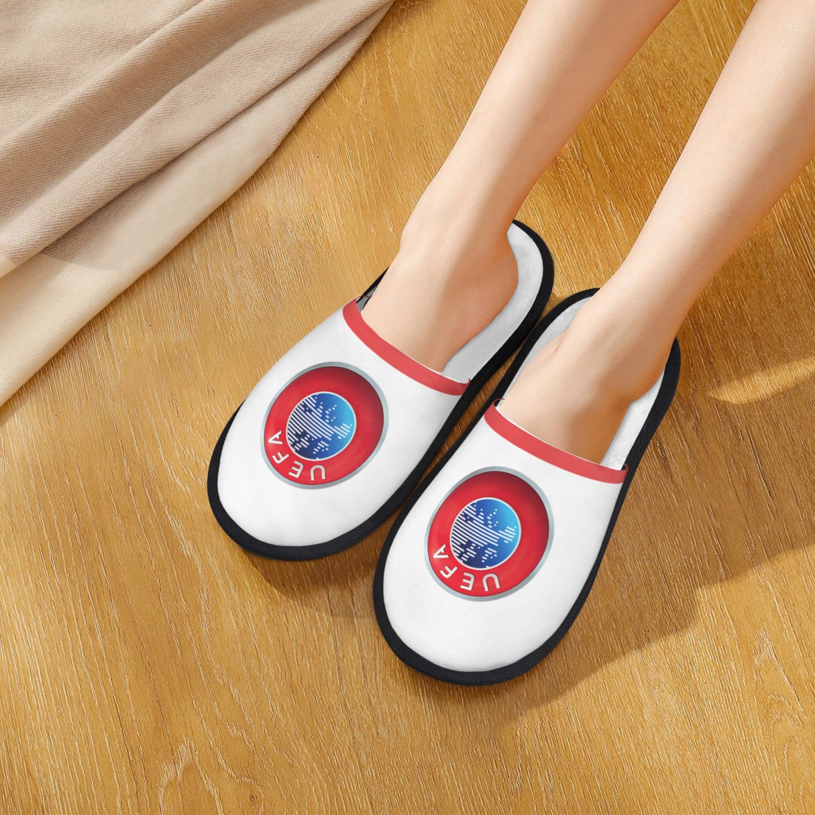 UEFA Cotton Slippers FSP2204 - Soccerfana