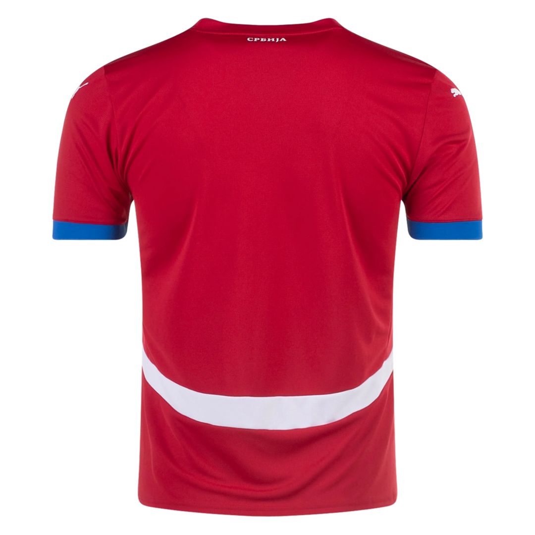 Serbia Home Jersey EURO 2024 - Soccerfana