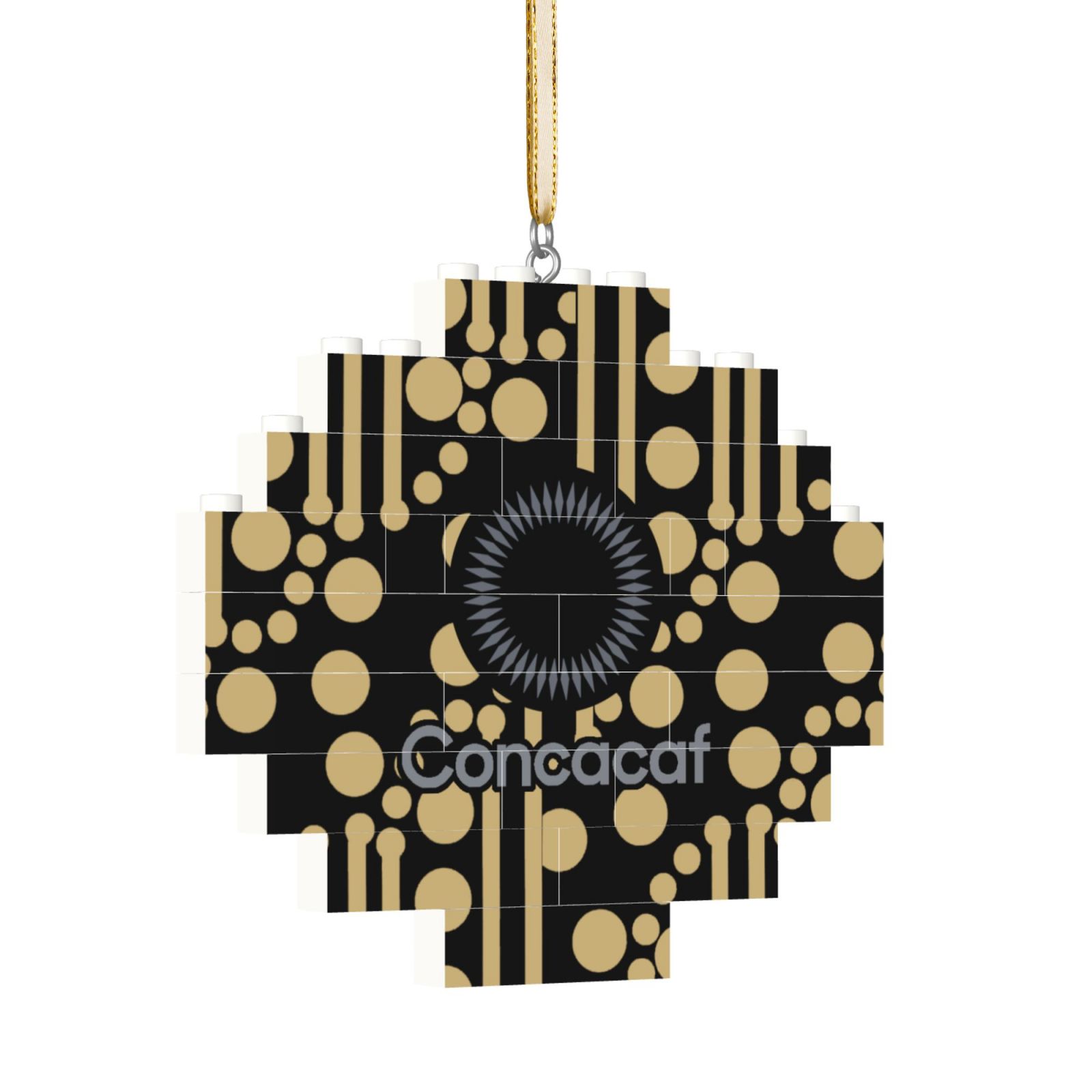 CONCACAF Building Block Puzzle Ornament BBP2003 - Soccerfana