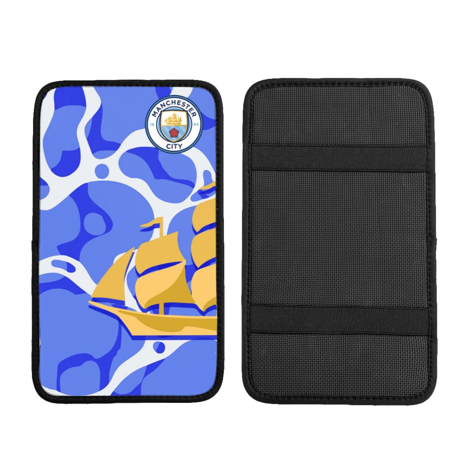 Manchester City Car Handrail Box Cushion CHC2609 - Soccerfana