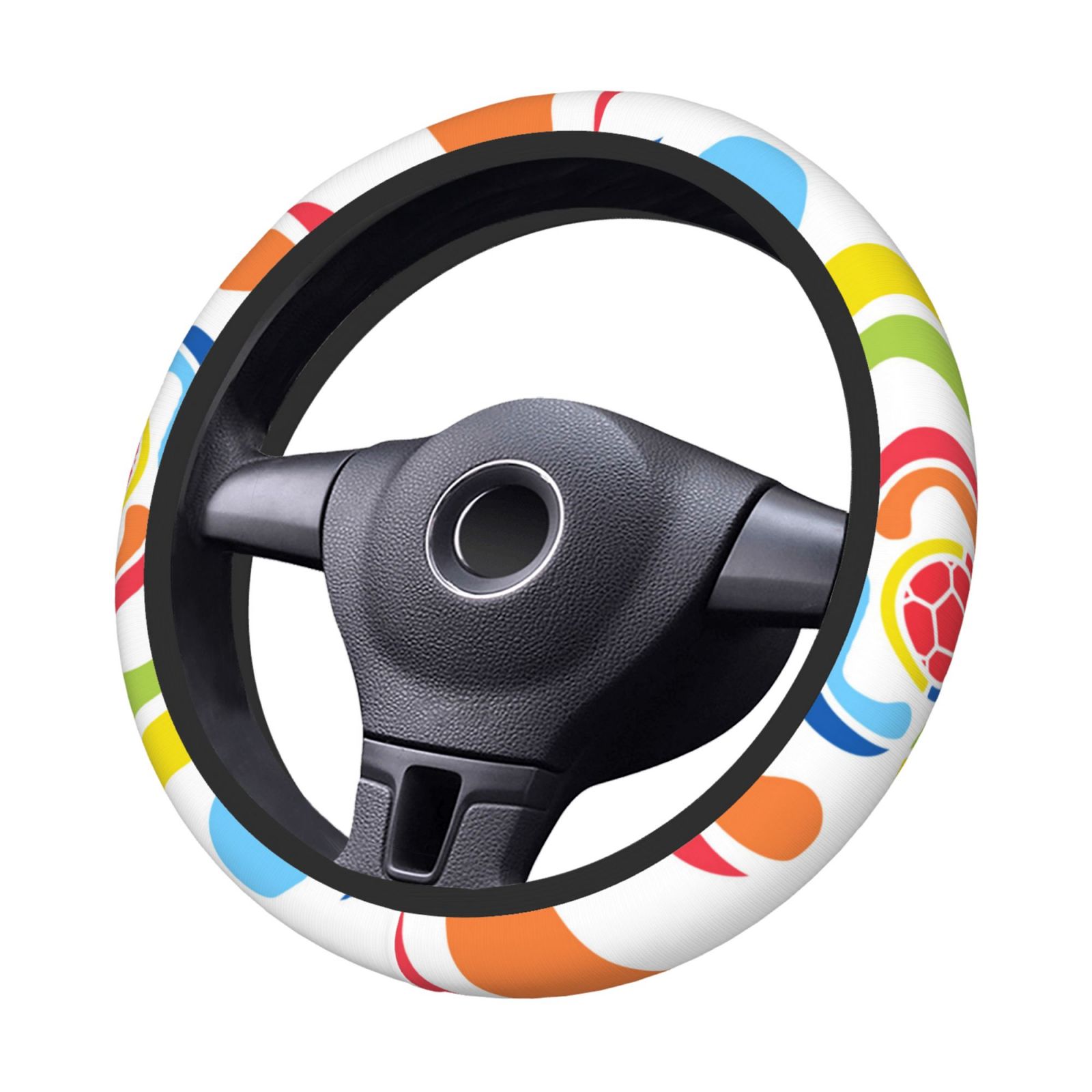 Colombia Steering Wheel Cover ESW2437 - Soccerfana