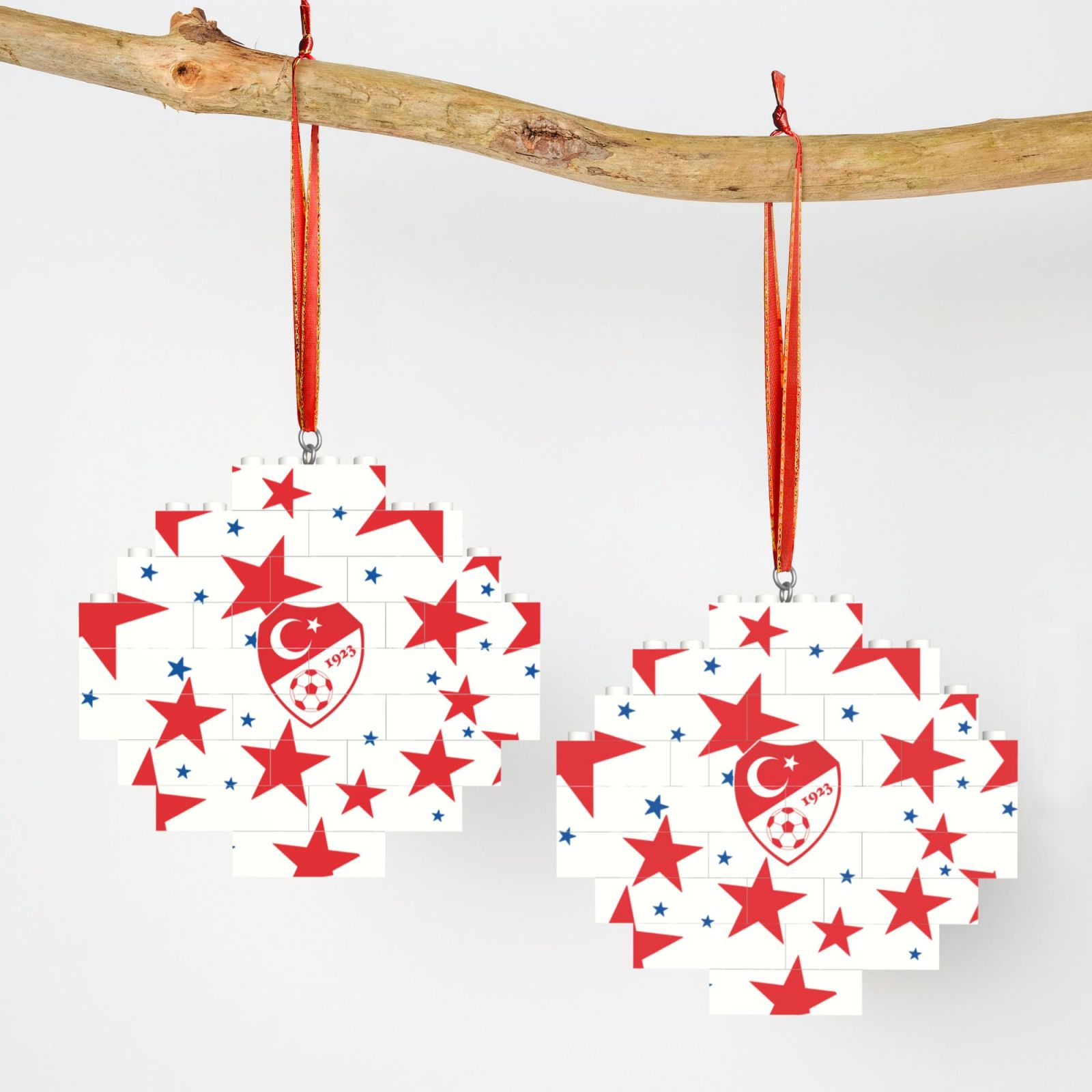 Turkey Building Block Puzzle Ornament BBP1995 - Soccerfana