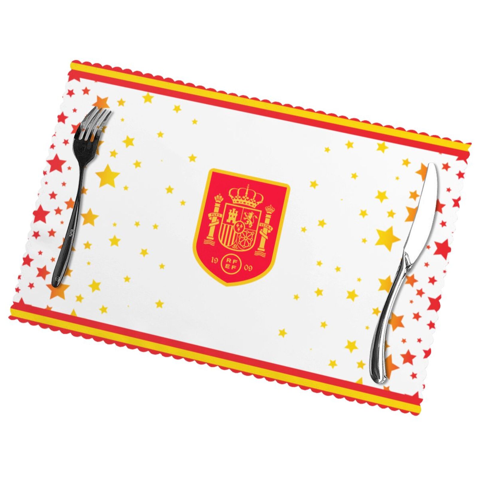 Spain Placemat Set Of 6 PFD2267 - Soccerfana