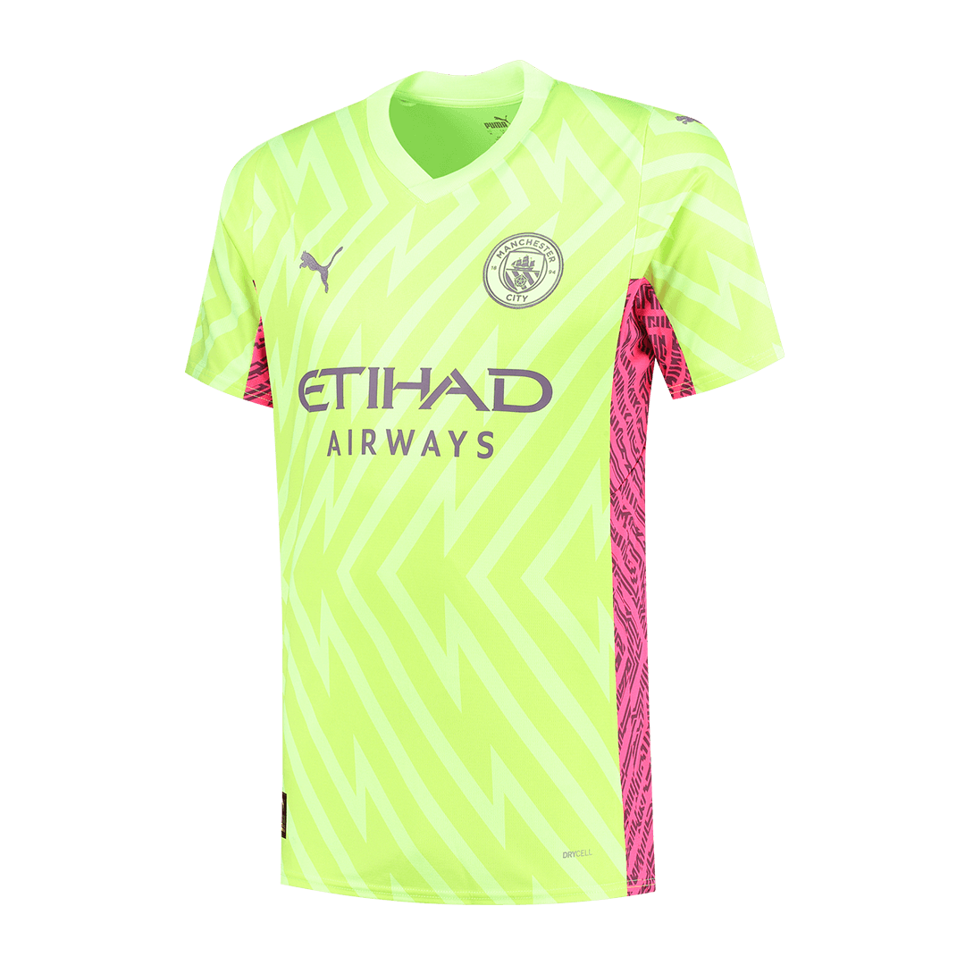 Manchester City Goalkeeper Yellow Jersey 23/24 - Soccerfana