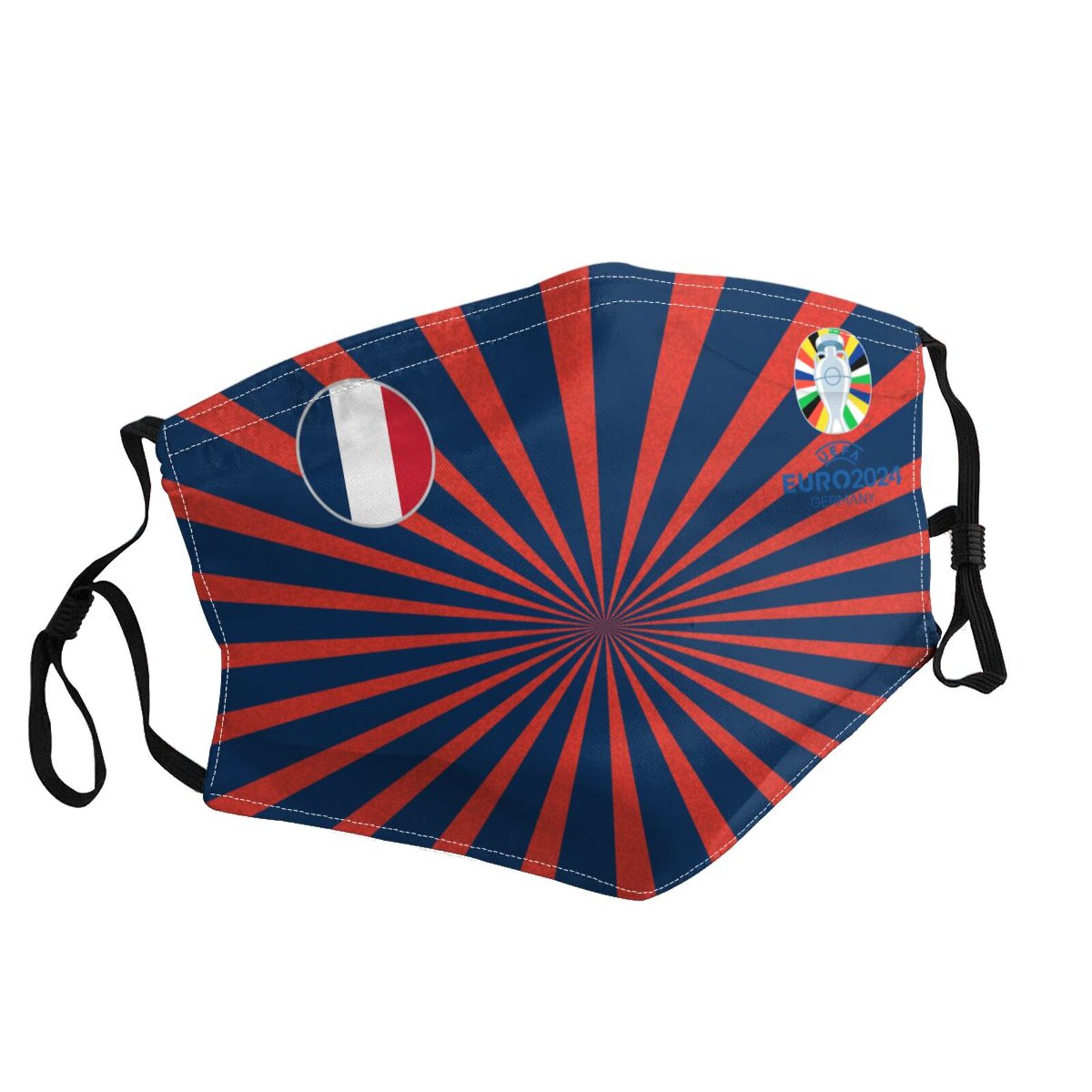 France EURO 2024 Adult Dust Mask DMK1721 - Soccerfana