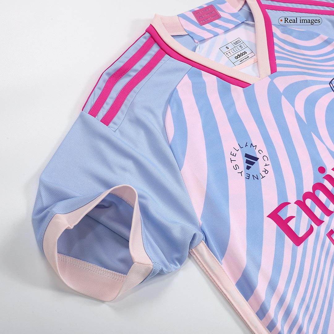 Arsenal X Stella McCartney Away Jersey 23/24 - Soccerfana