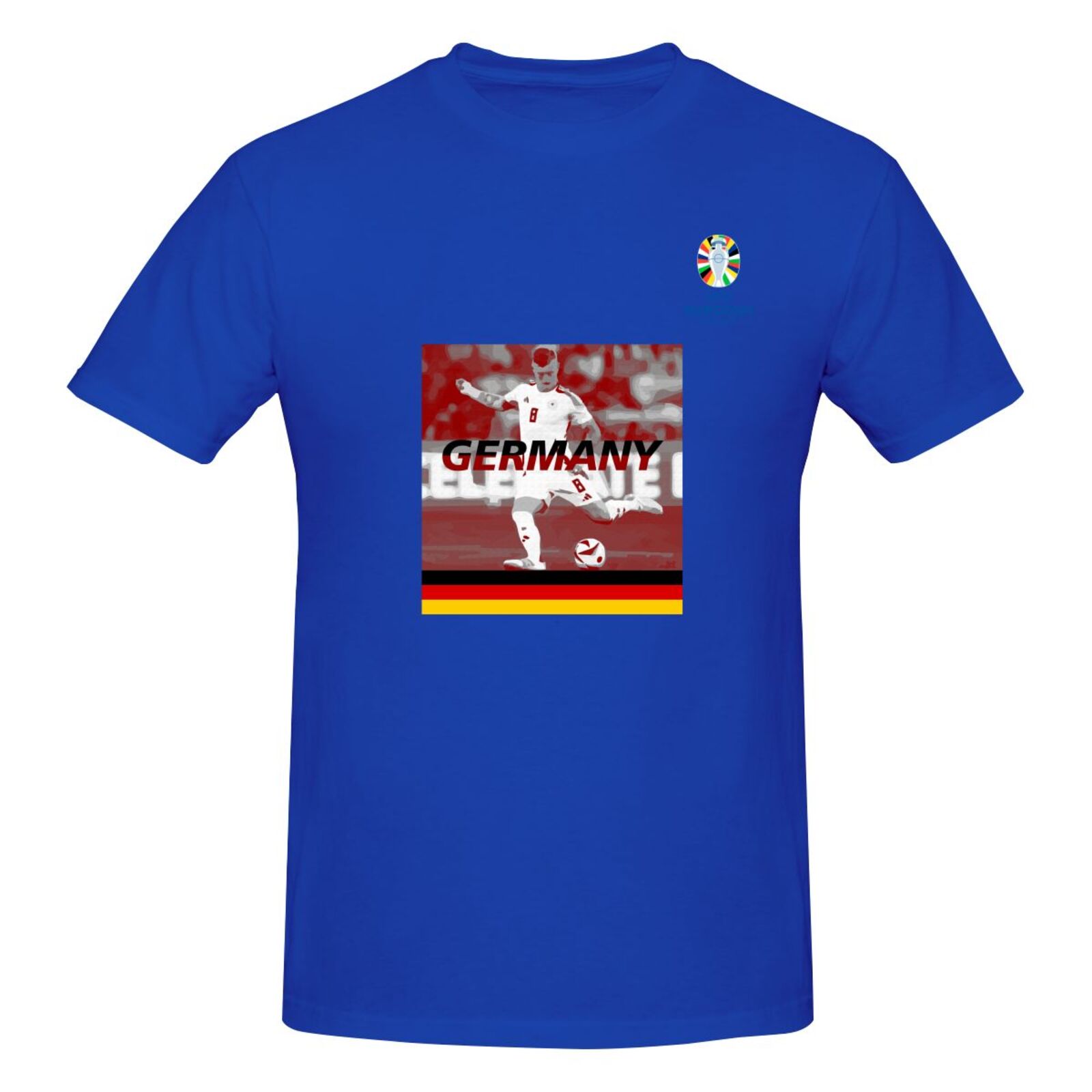 Men's Germany EURO 2024 Basic Short Sleeve T-Shirt BST1704 - Soccerfana