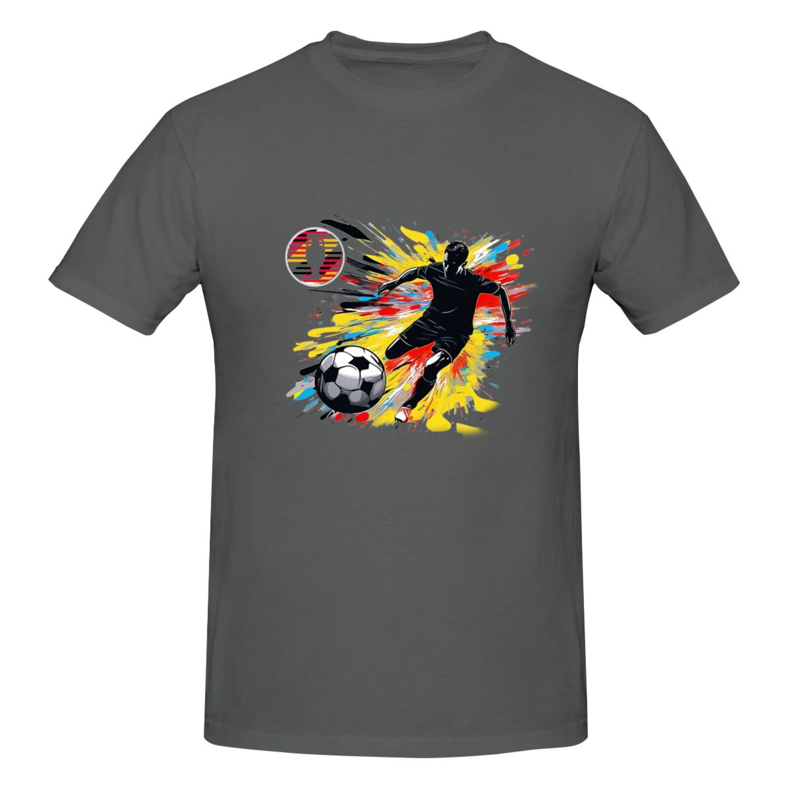 Men's Germany EURO 2024 Basic Short Sleeve T-Shirt BST1748 - Soccerfana