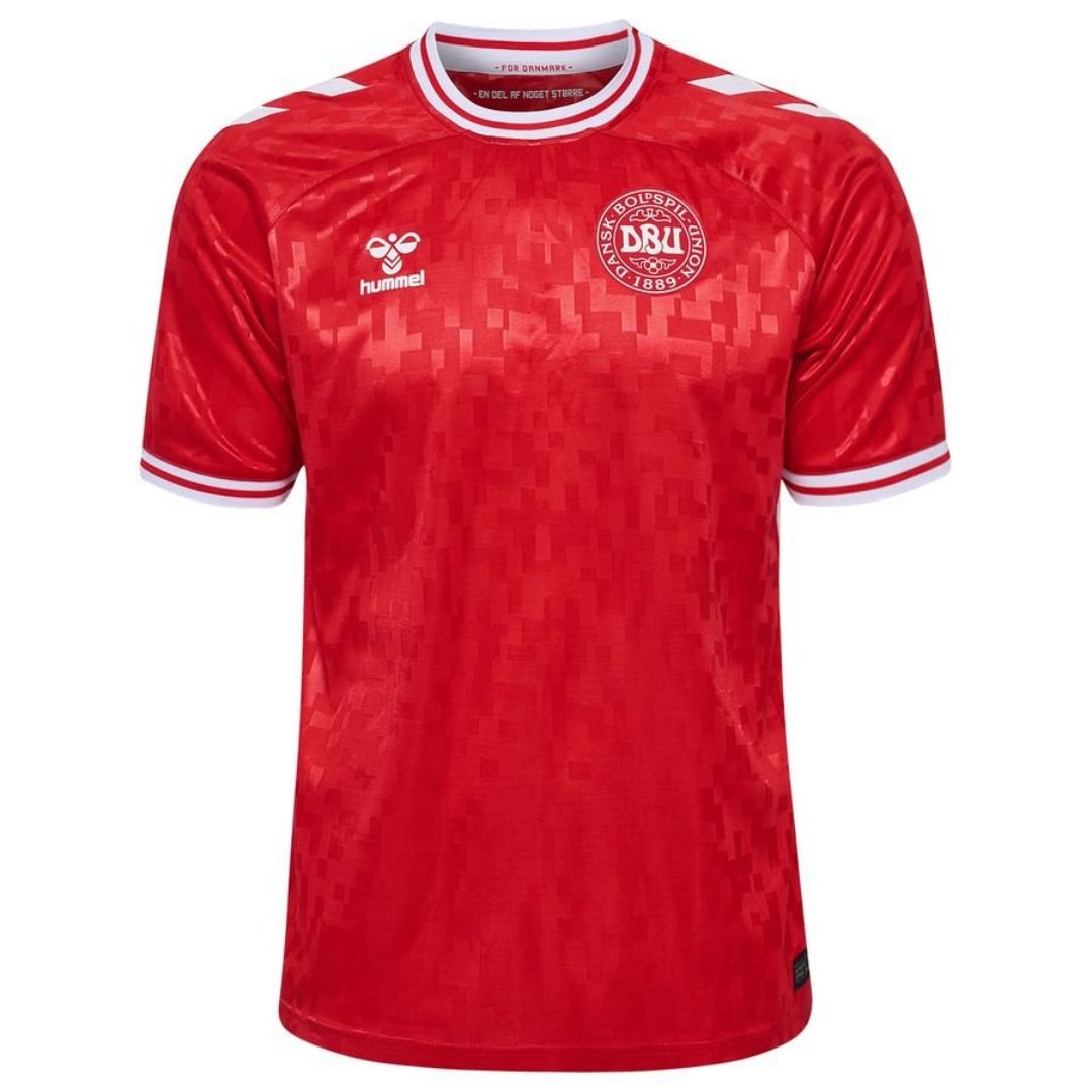 Denmark Home Jersey EURO 2024 - Soccerfana
