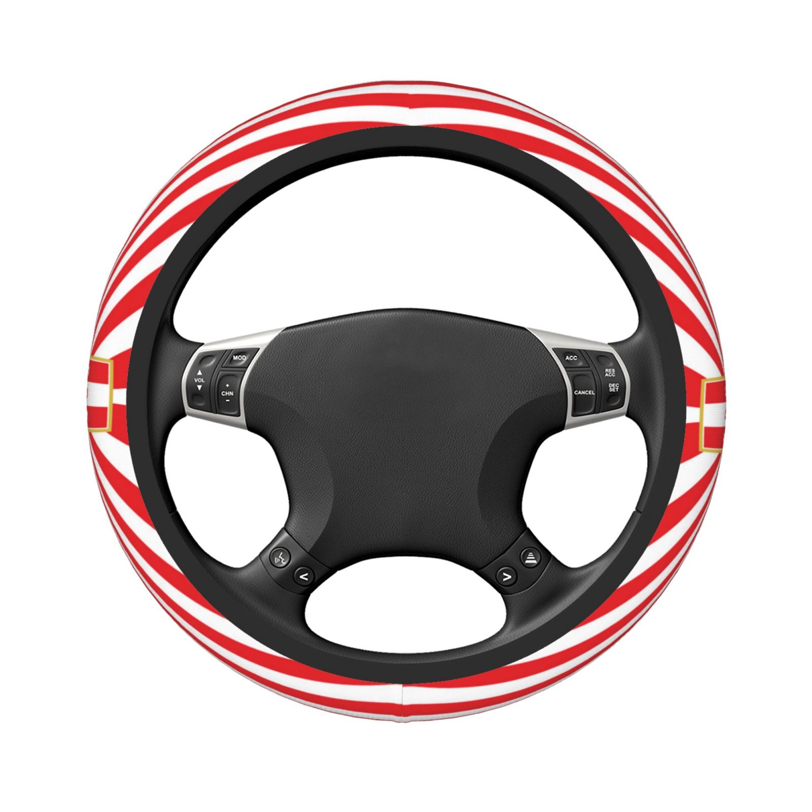 Peru Steering Wheel Cover ESW2409 - Soccerfana