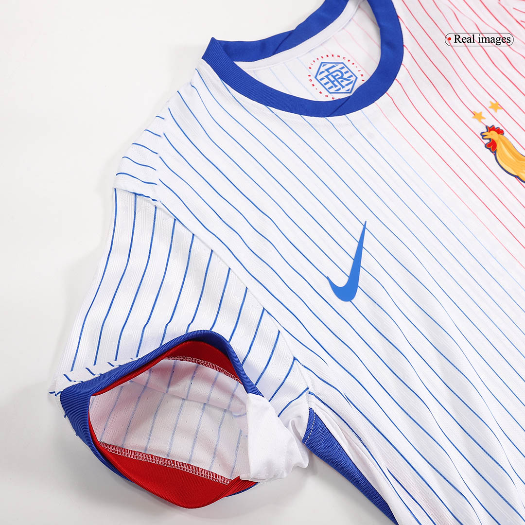 France Player Version Away Jersey EURO 2024 - Soccerfana